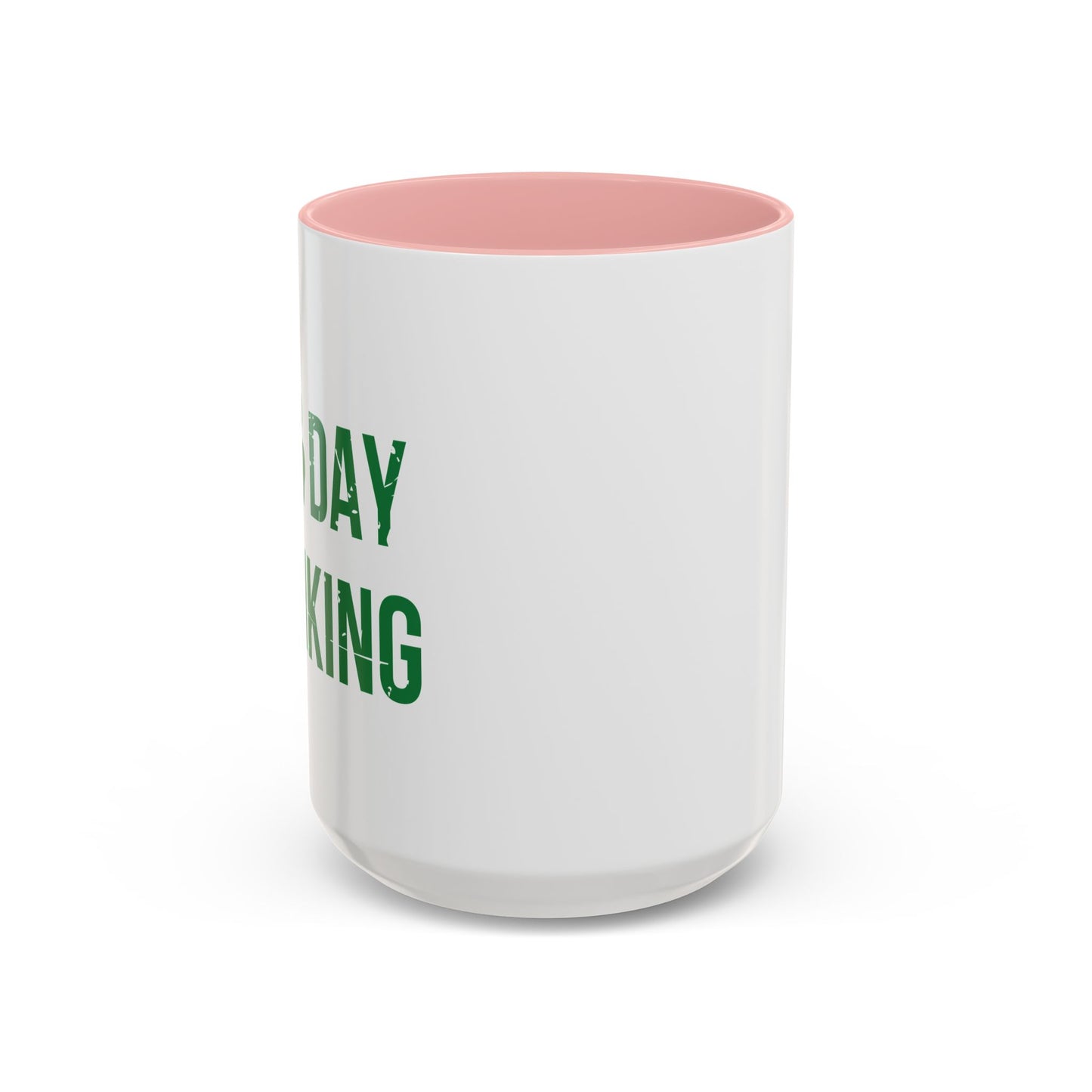 I HEART DAY DRINKING Accent BiColor Funny Sarcastic Mug