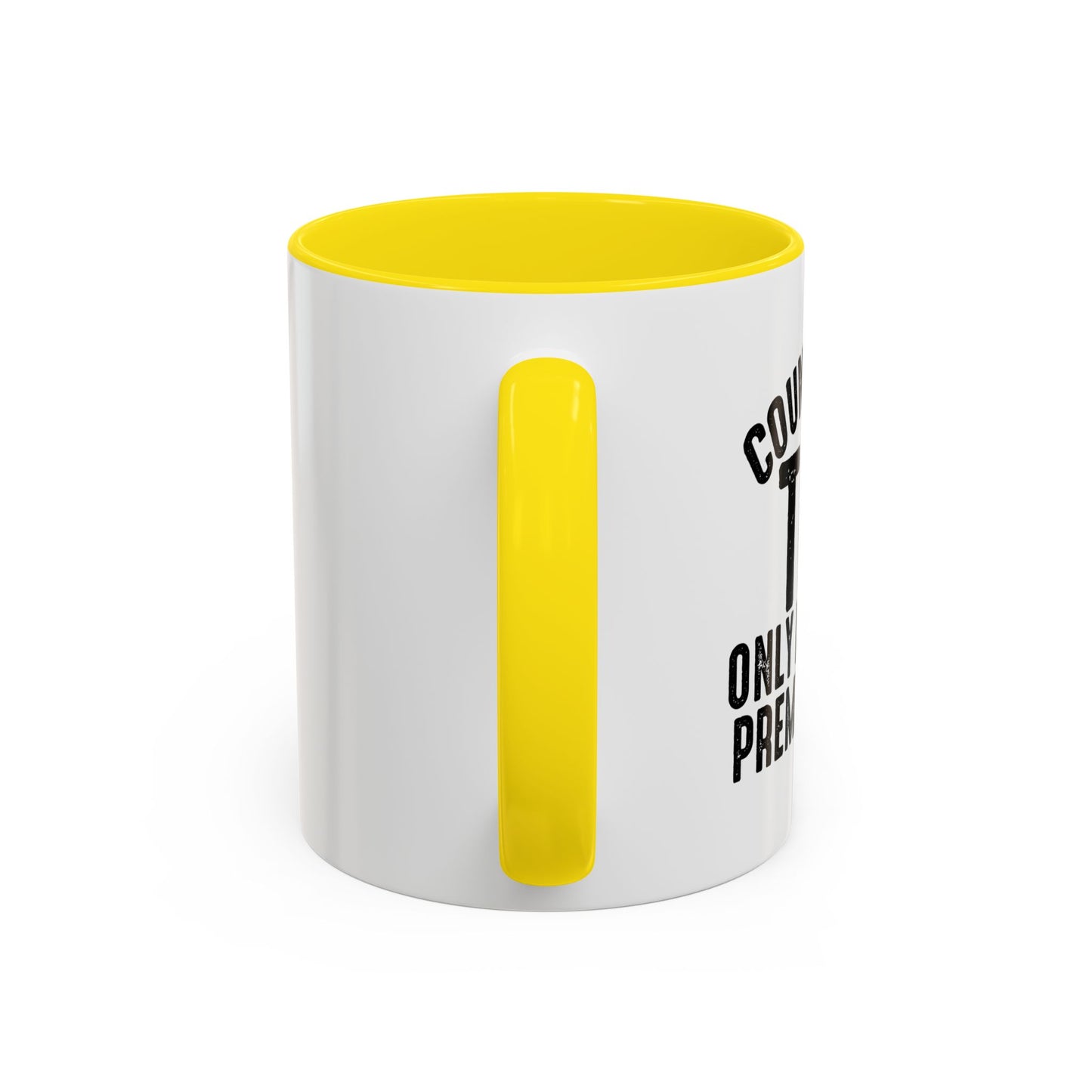 COUNTING TO TEN Accent BiColor Funny Sarcastic Mug