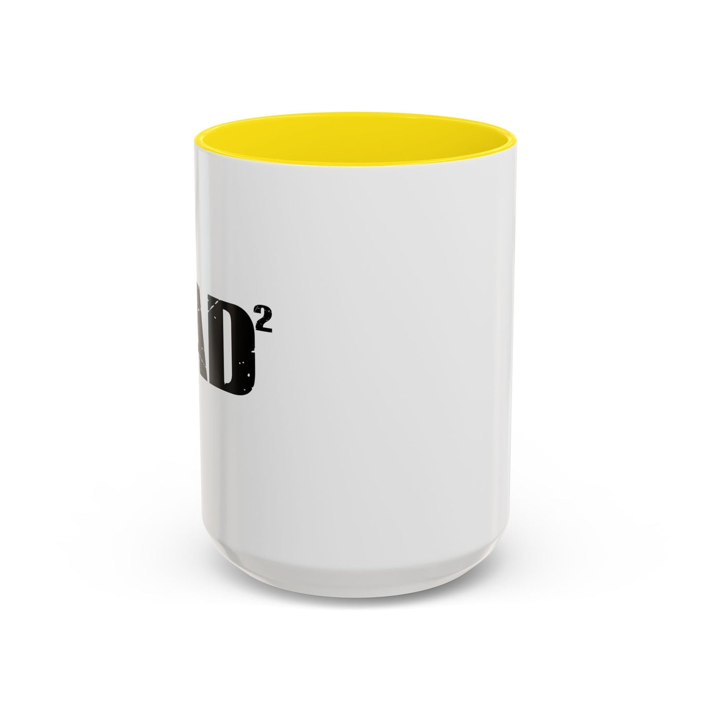 DAD x2 Accent BiColor Mug