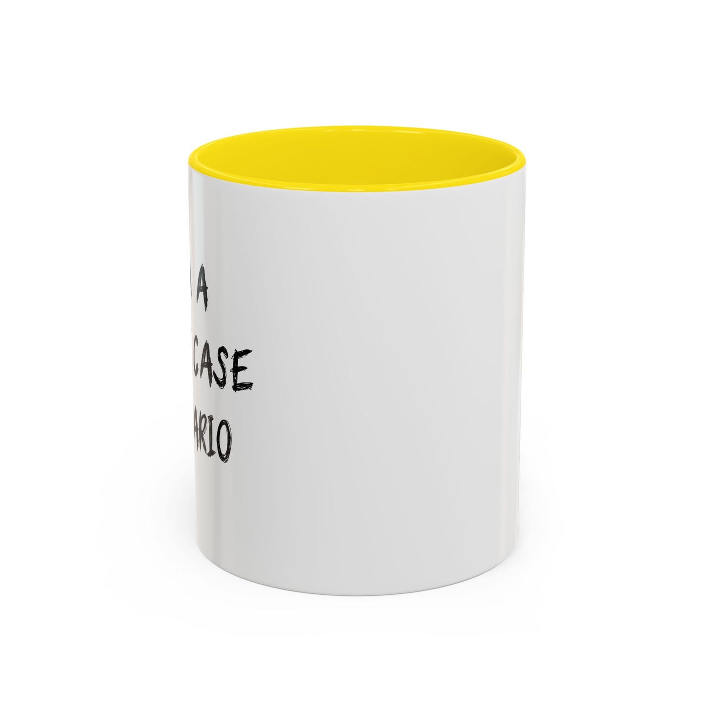 I AM WORST CASE SCENARIO Accent BiColor Funny Sarcastic Mug