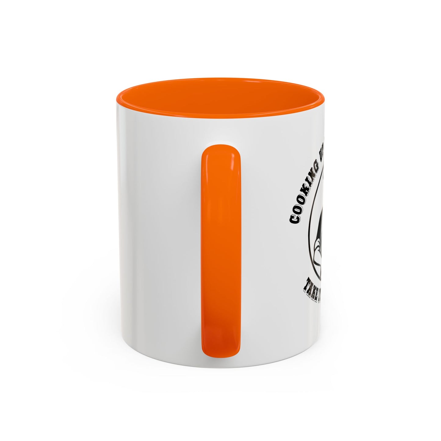 TAKE IT OR LEAVE IT Accent BiColor Funny Sarcastic Mug