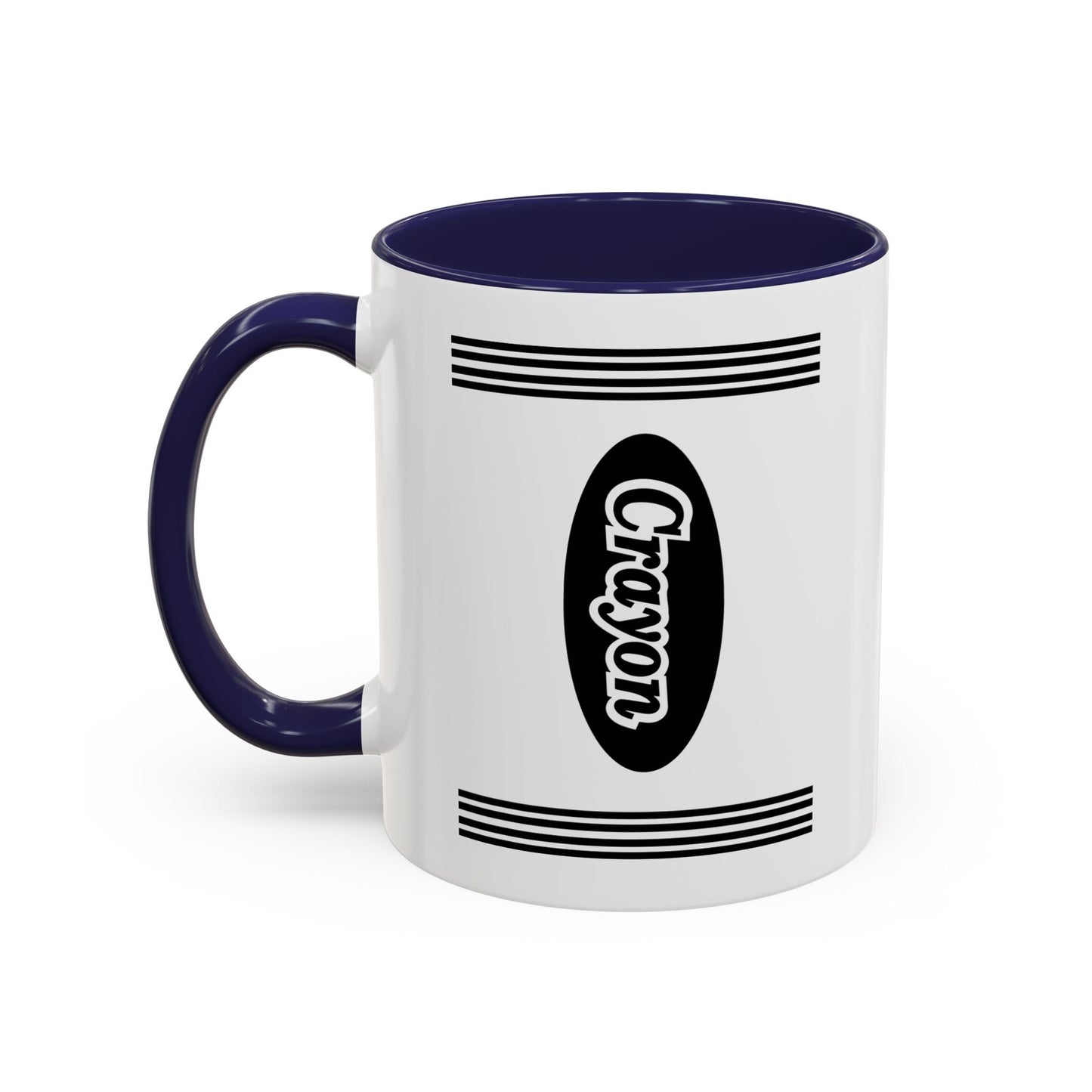 CRAYON Accent BiColor Funny Sarcastic Mug