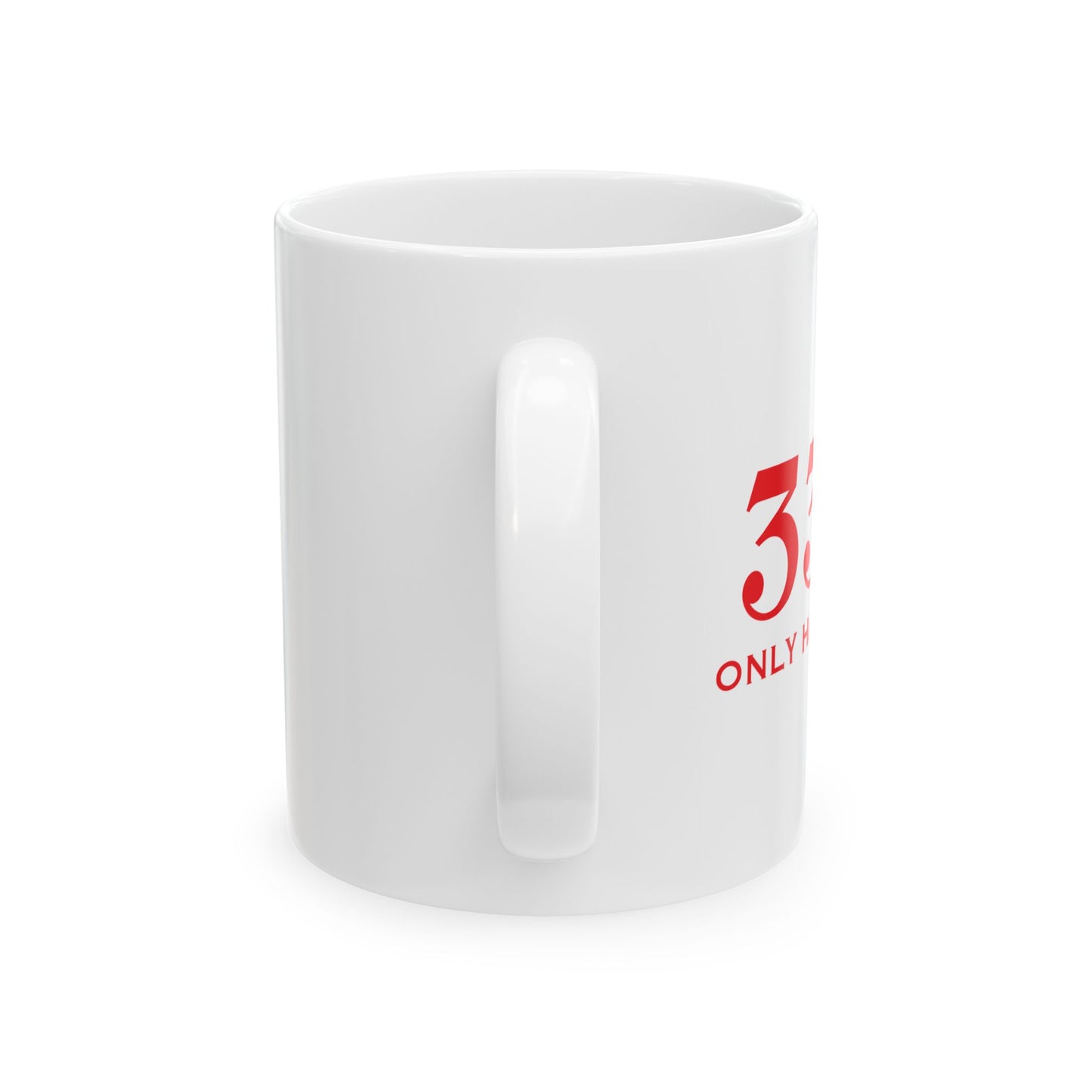 333 ONLY HALF EVIL FUUNY SARCASTIC MUG