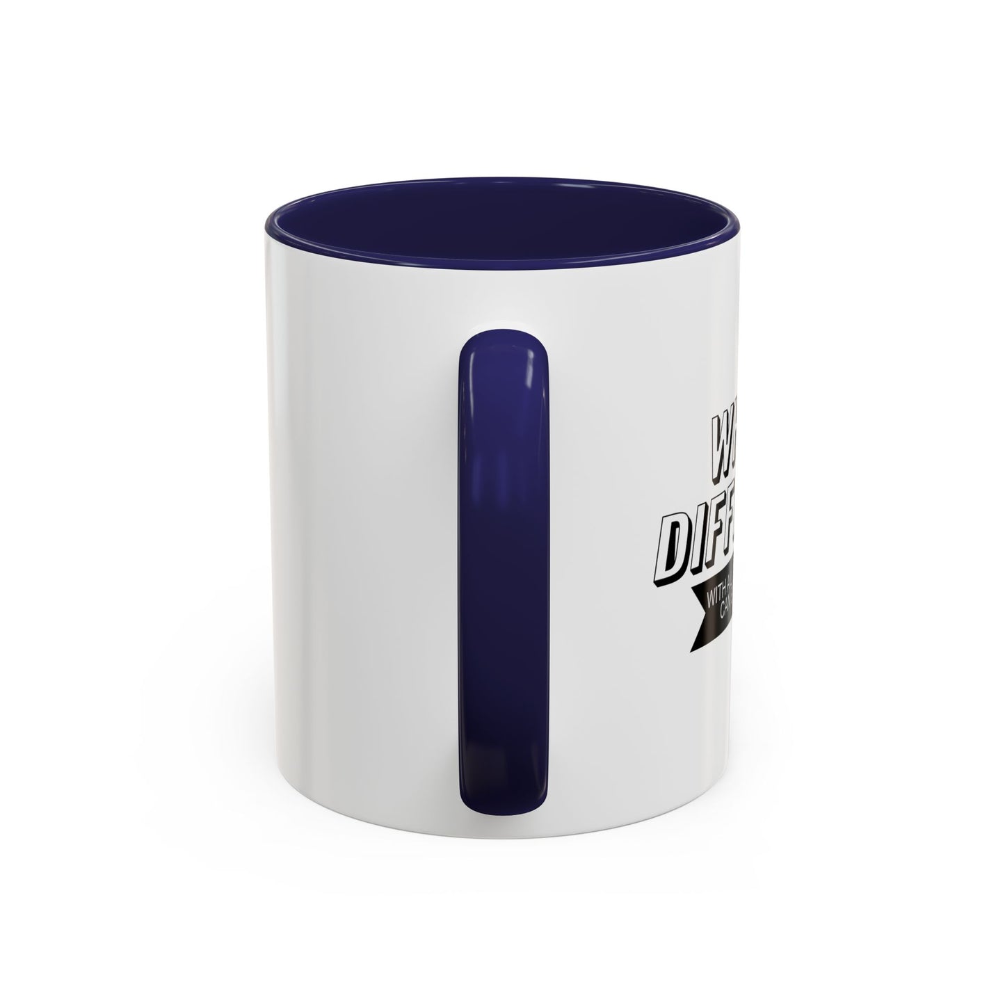 WHY BE DIFFICULT Accent BiColor Funny Sarcastic Mug