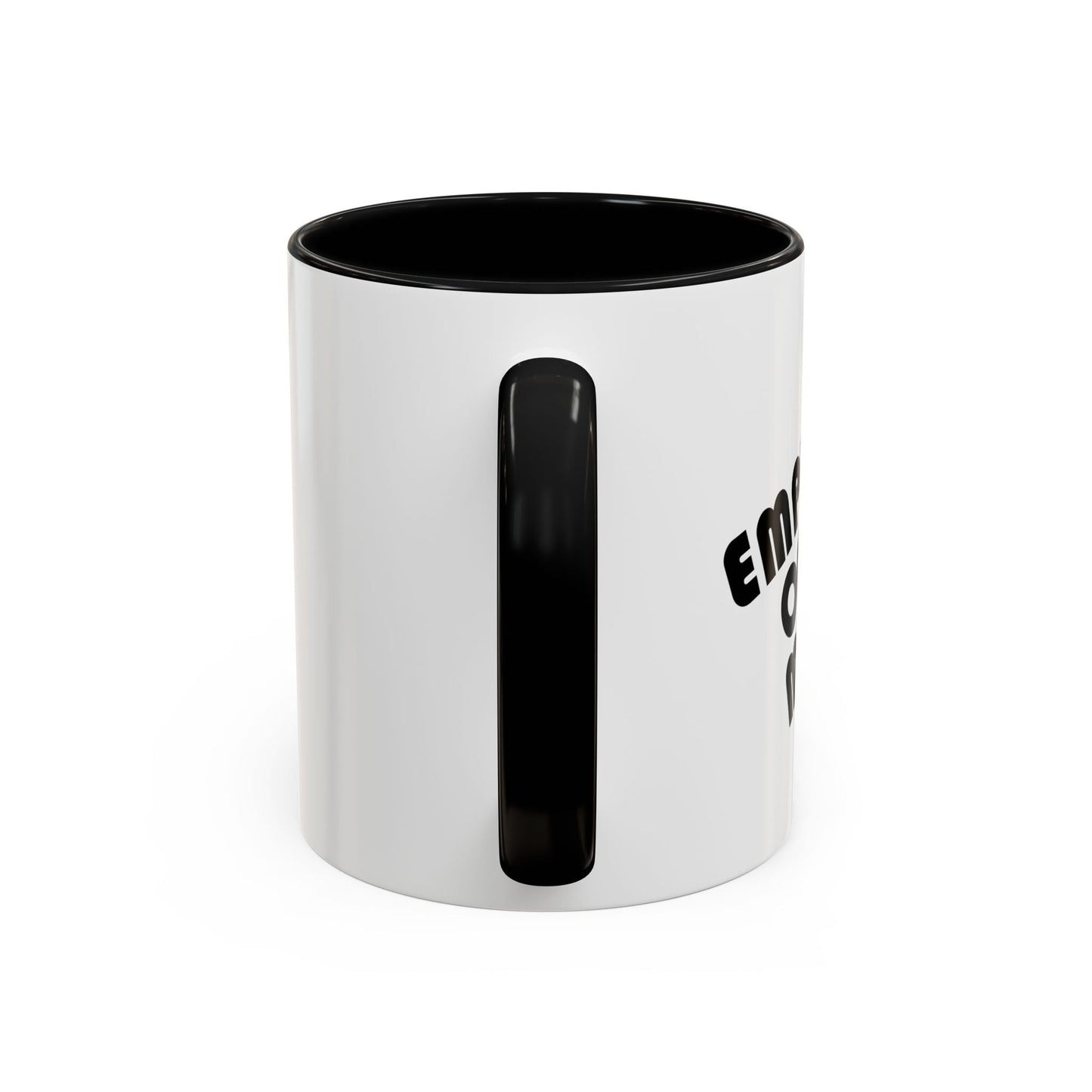 EMPLOYEE OF THE MONTH Accent BiColor Funny Sarcastic Mug