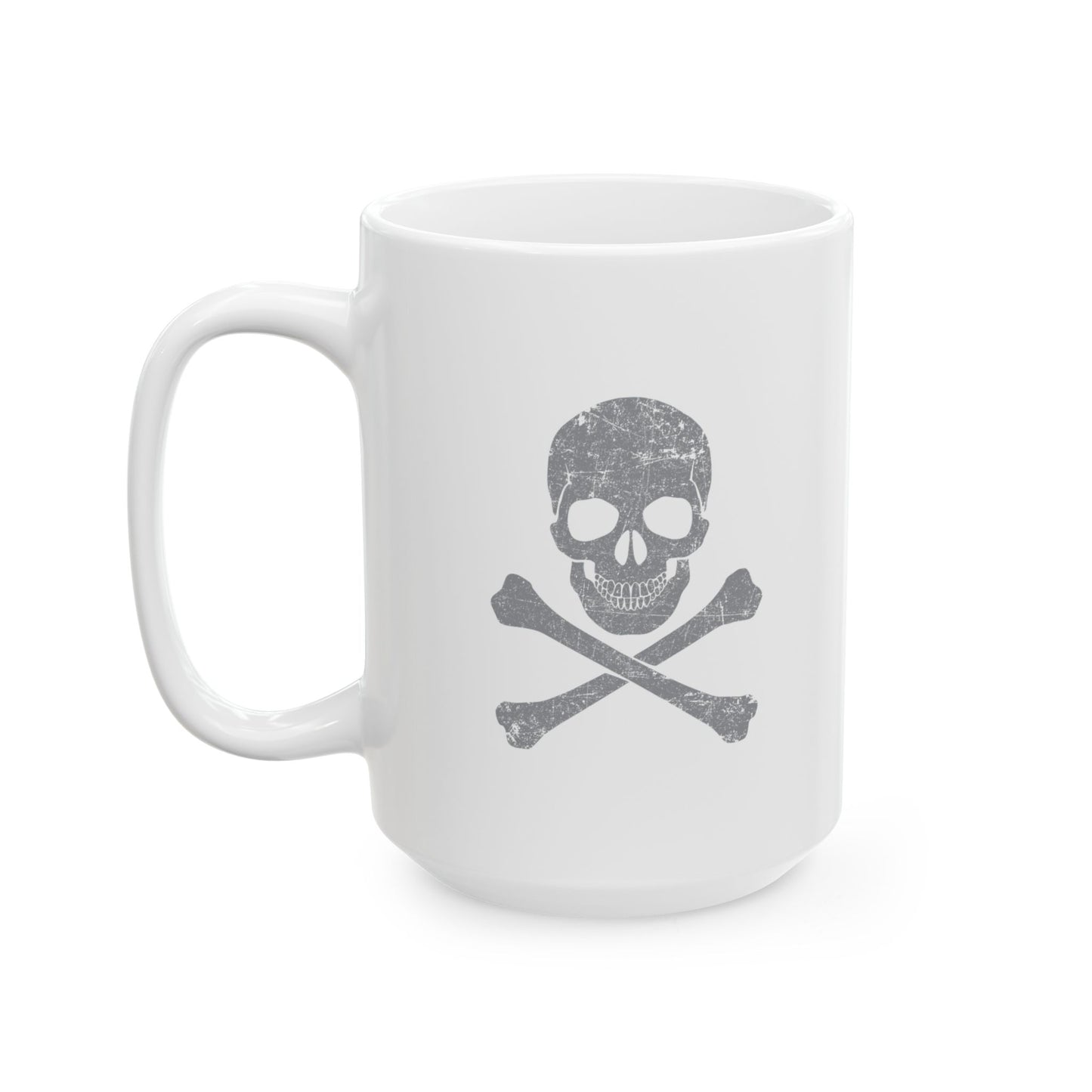 GRAY BONES FUNNY SARCASTIC WHITE MUG