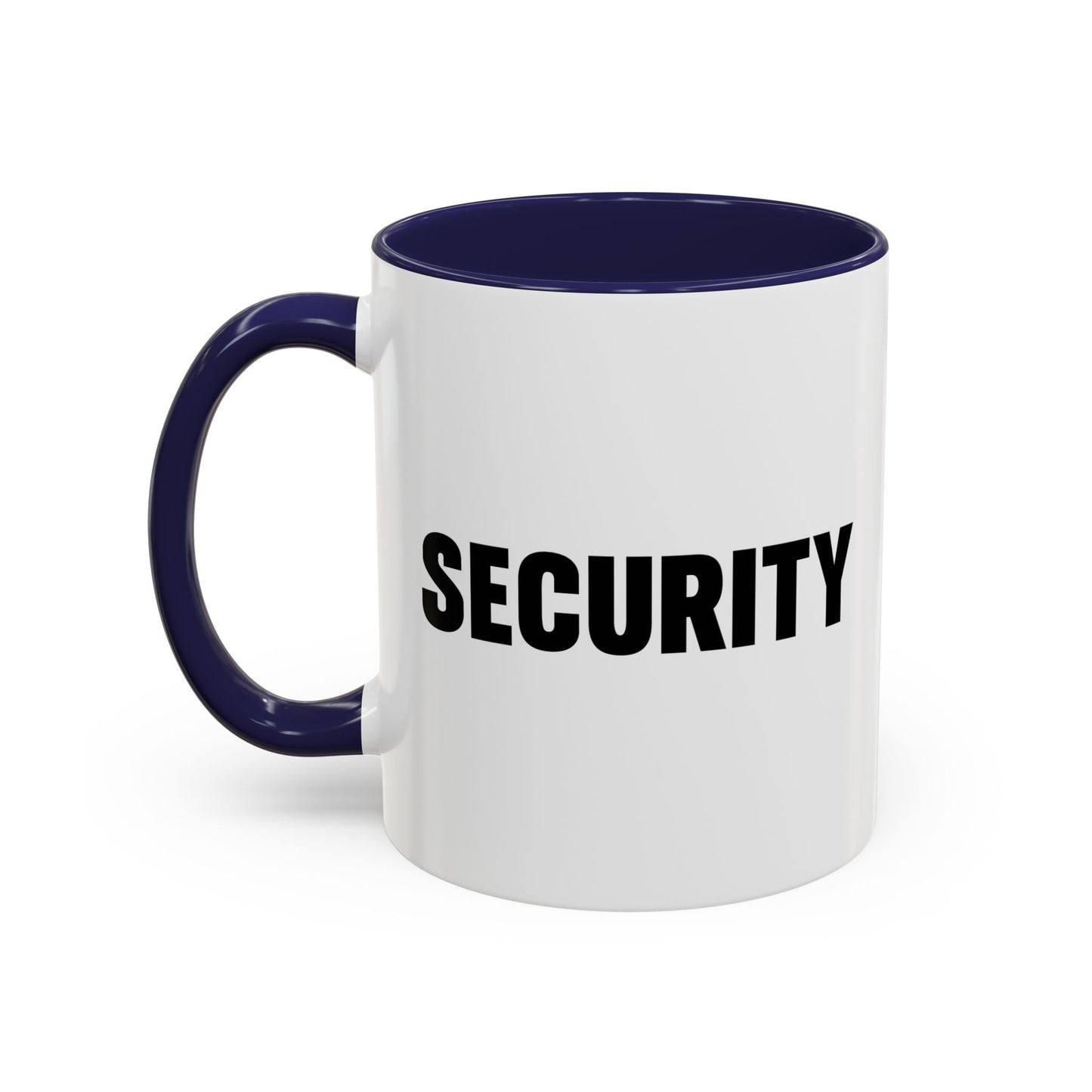 SECURITY Accent BiColor Funny Sarcastic Mug