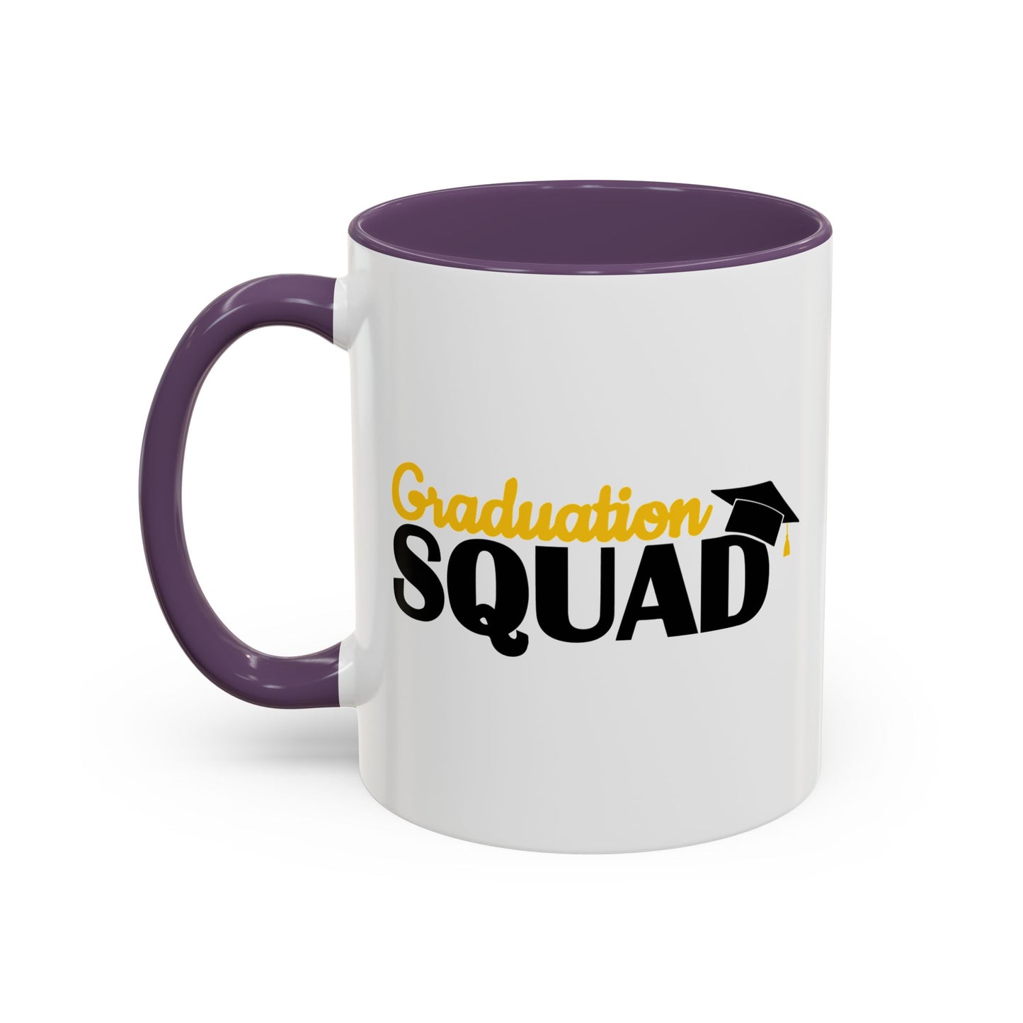 GRADUATION SQUAD Accent BiColor Funny Sarcastic Mug