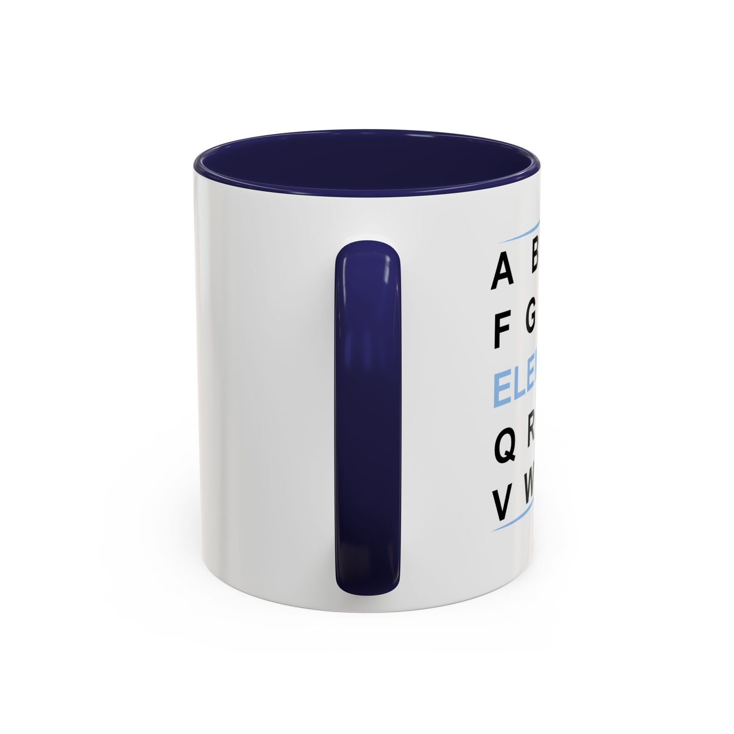 ELEMENO Accent BiColor Funny Sarcastic Mug