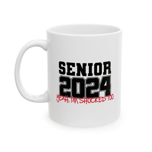 SENIOR 2024 CELEBRATION WHITE MUG