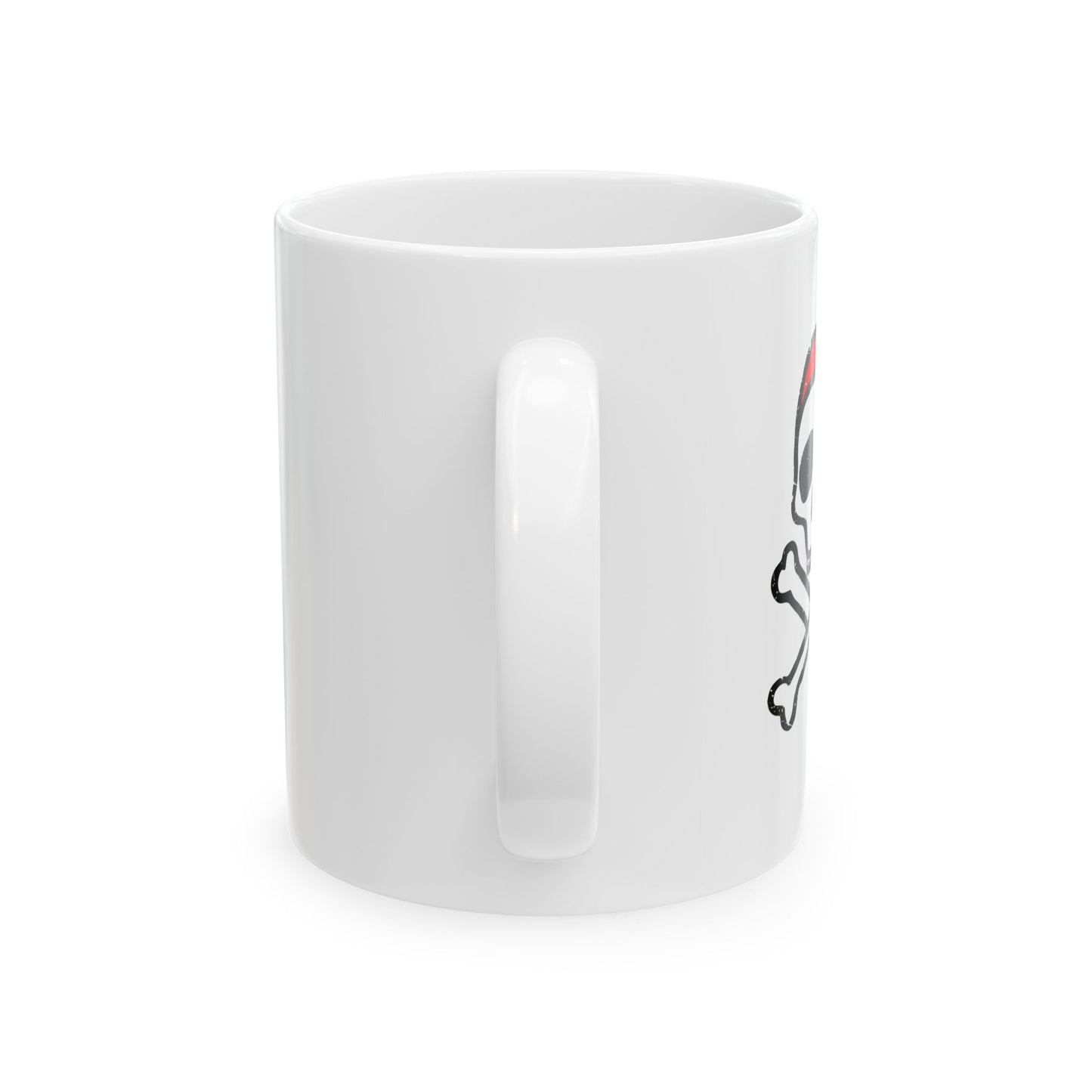 DRAWN SKULL White Mug