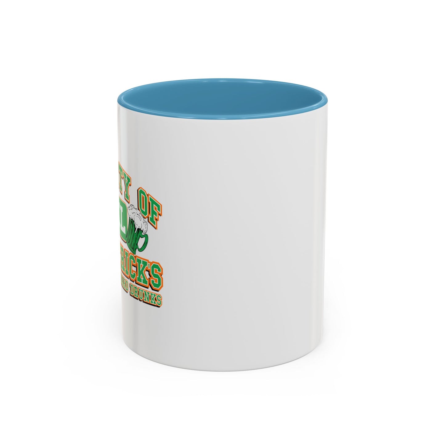 PROPERTY OF ST. PATRICKS Accent BiColor Funny Sarcastic Mug