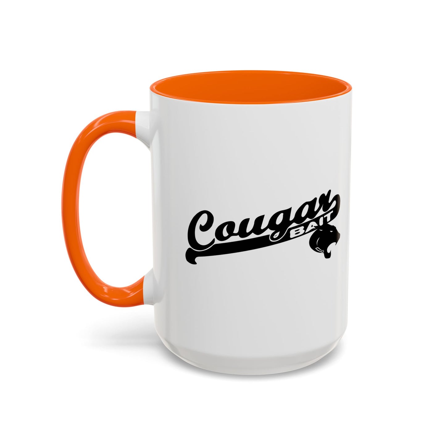 COUGAR BAIT Accent BiColor Funny Sarcastic Mug