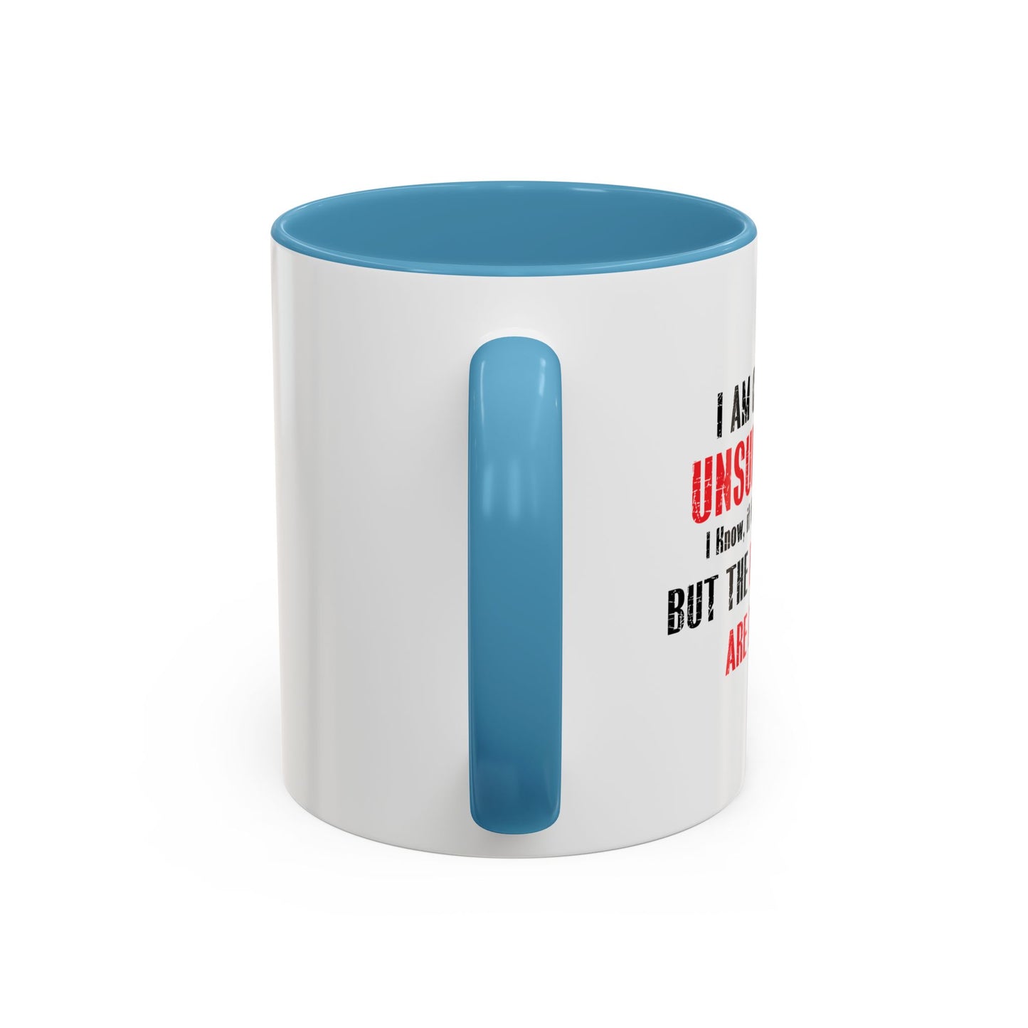 THE POSSIBILITIES ENDLESS Accent BiColor Funny Sarcastic Mug