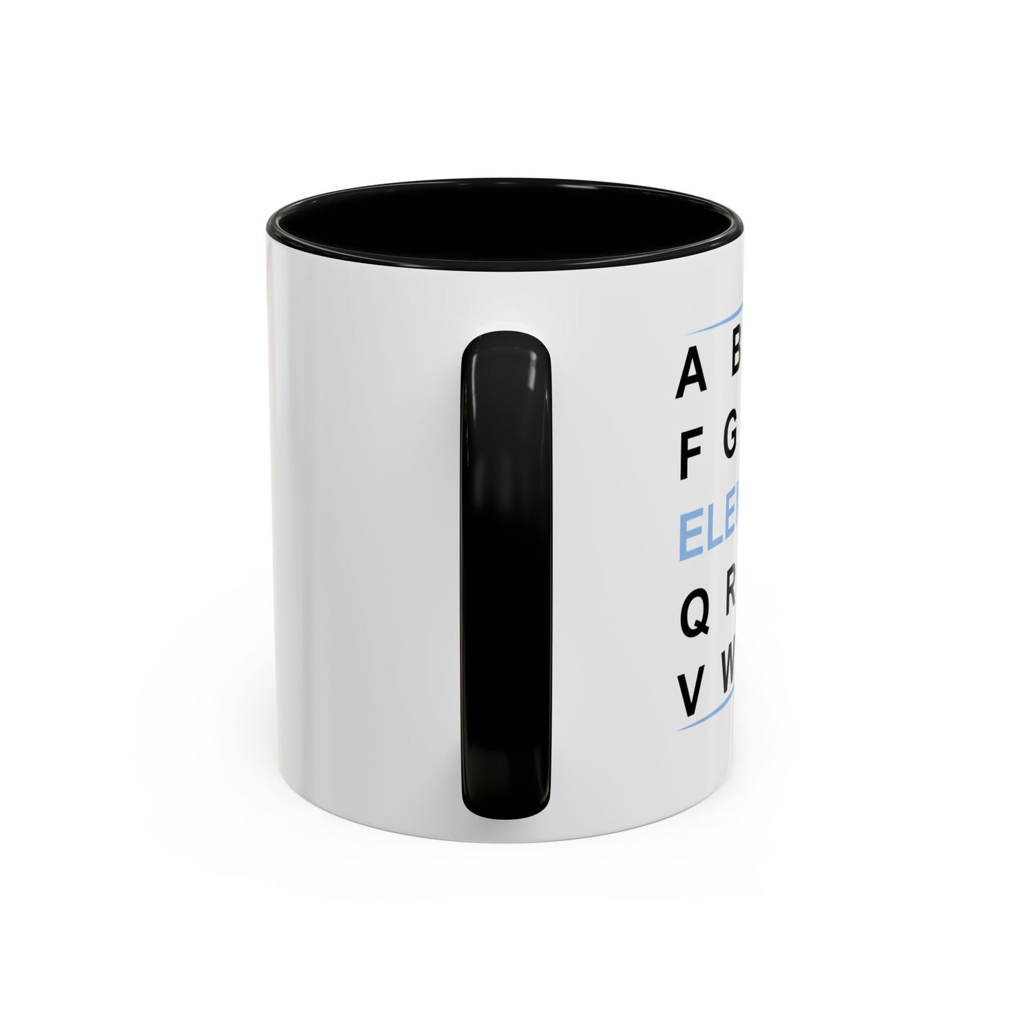 ELEMENO Accent BiColor Funny Sarcastic Mug