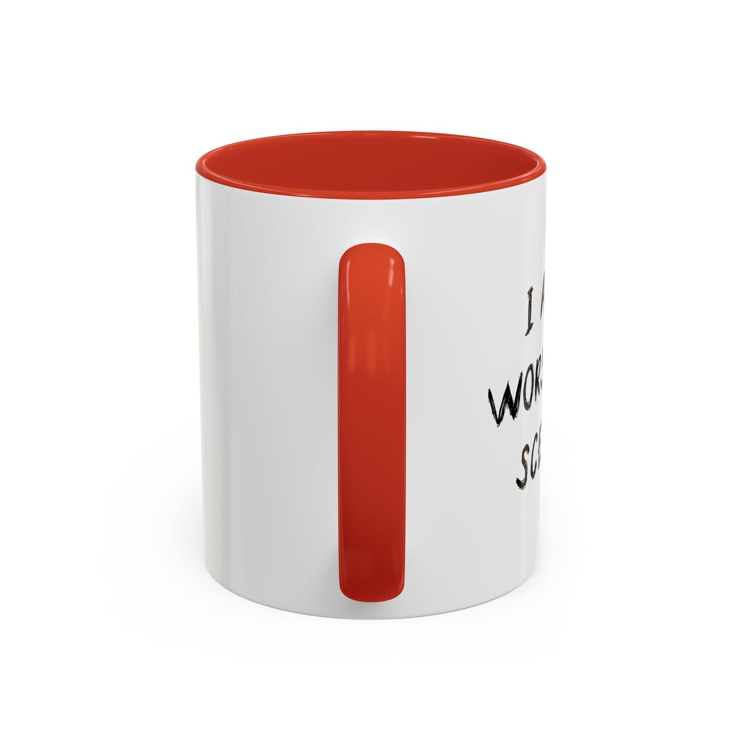 I AM WORST CASE SCENARIO Accent BiColor Funny Sarcastic Mug