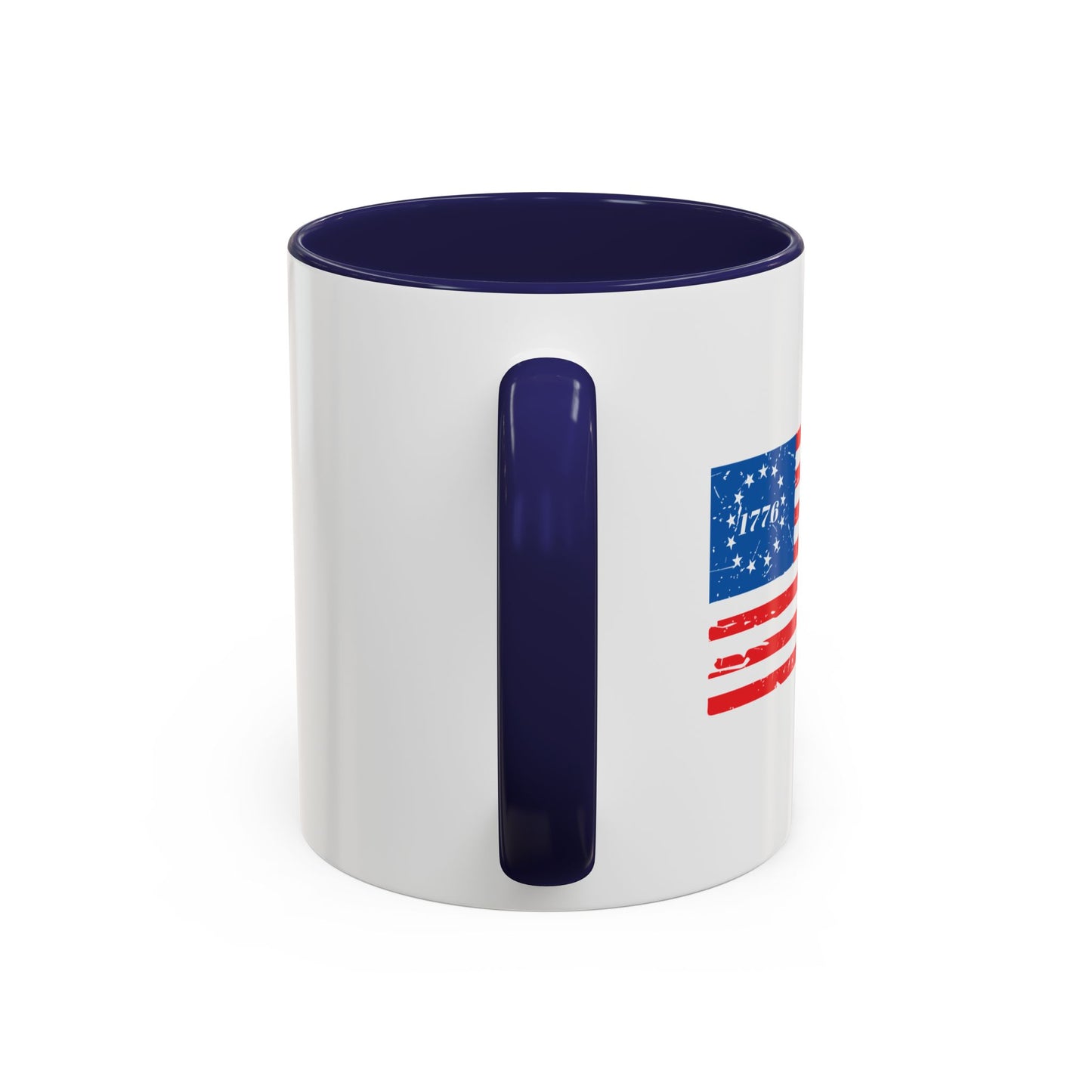 BETSY FLAG 1776 Accent BiColor Funny Sarcastic Mug