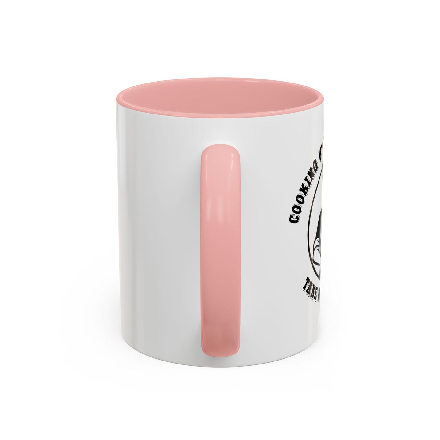 TAKE IT OR LEAVE IT Accent BiColor Funny Sarcastic Mug