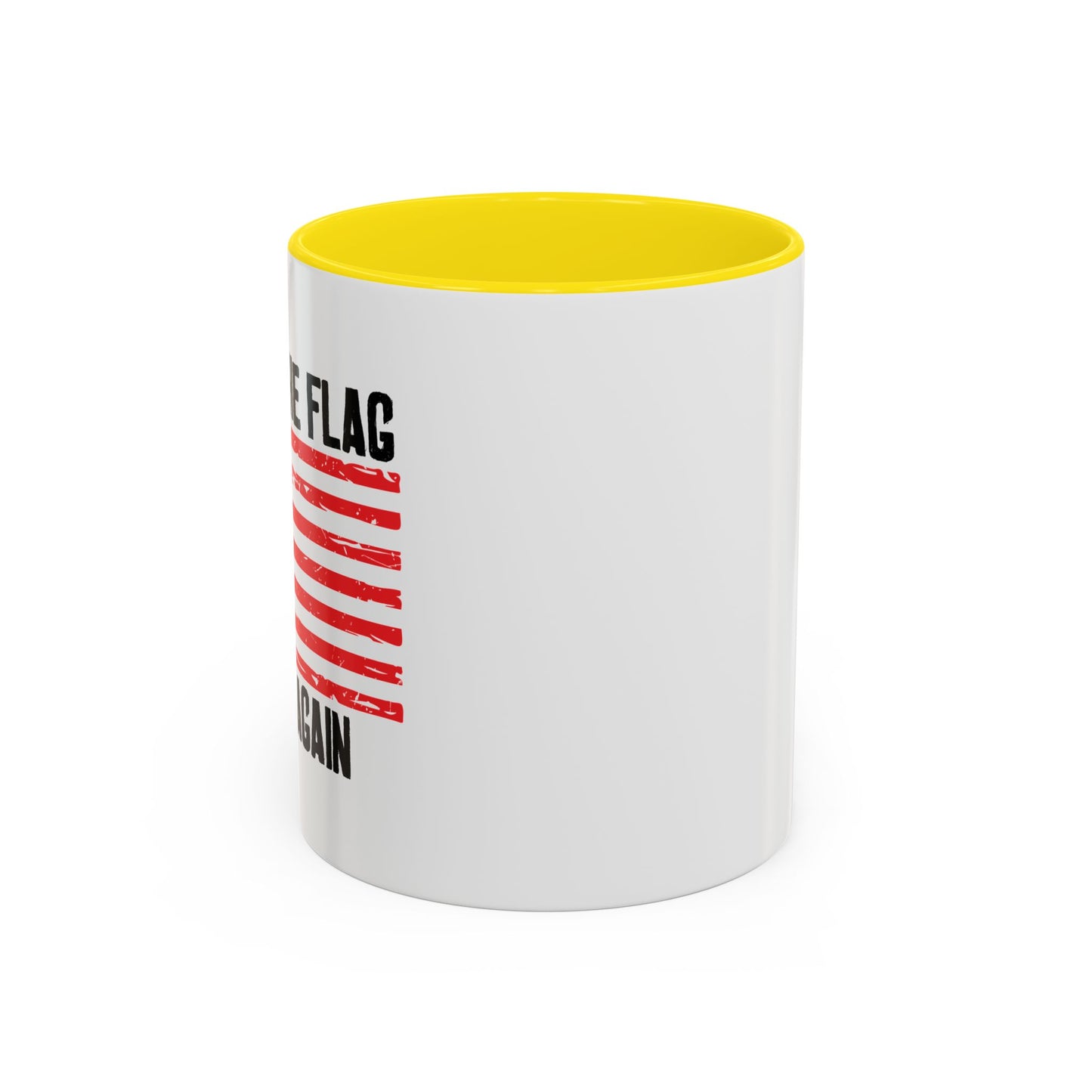 MAKING THE BETSY ROSE FLAG GREAT AGAIN Accent BiColor Funny Sarcastic Mug