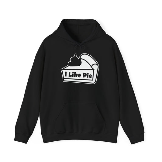 I LIKE PIE - Premium Unisex Heavy Blend Funny Sarcastic Colored Hoodie Sweatshirt