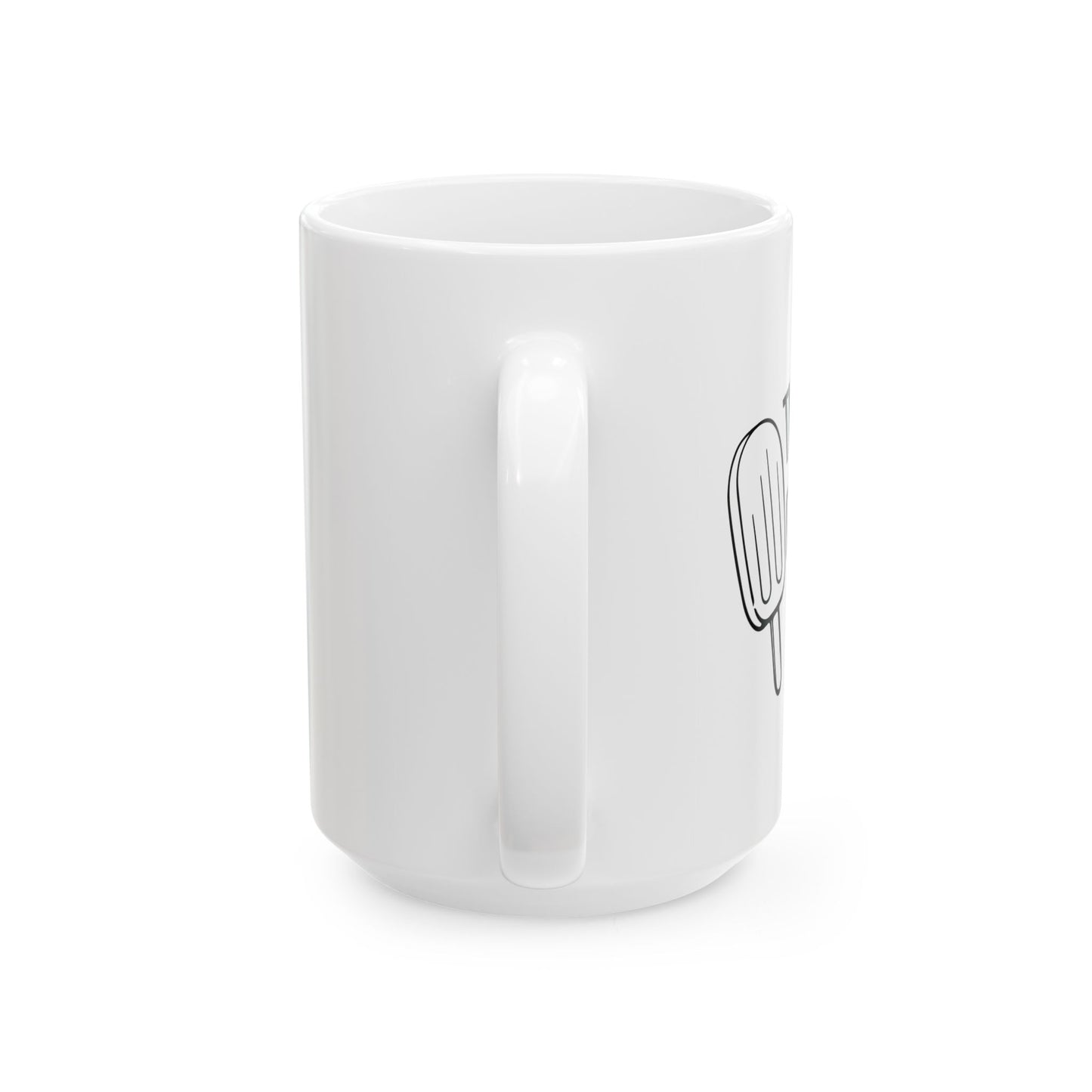 THE COOLEST POP FUNNY SARCASTIC WHITE MUG