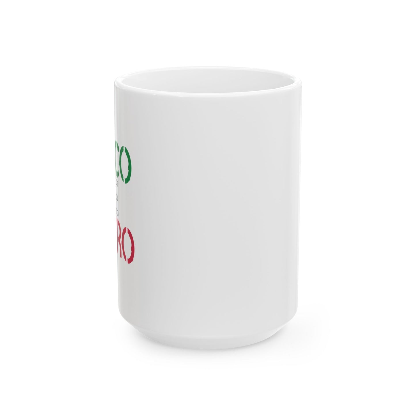 CINCO DE BEERO FUNNY SARCASTIC WHITE MUG