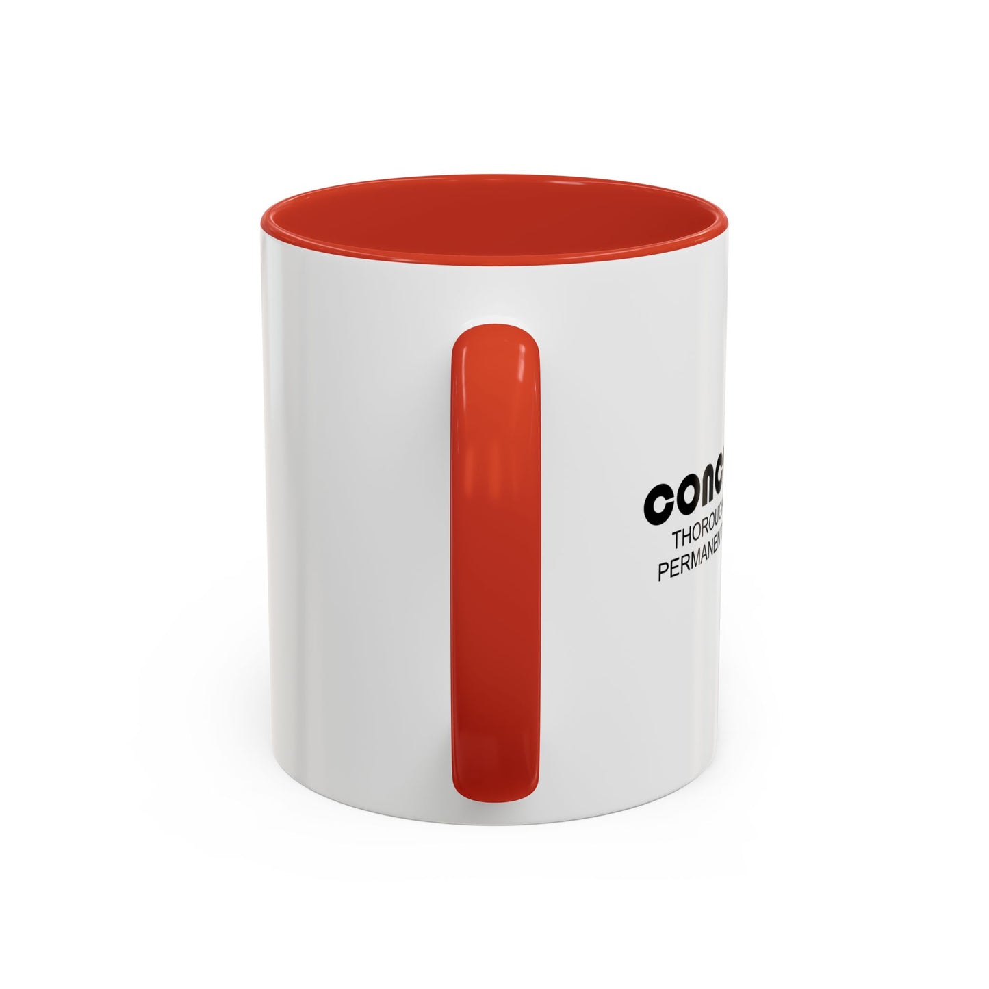 CONCRETE DAD Accent BiColor Funny Sarcastic Mug