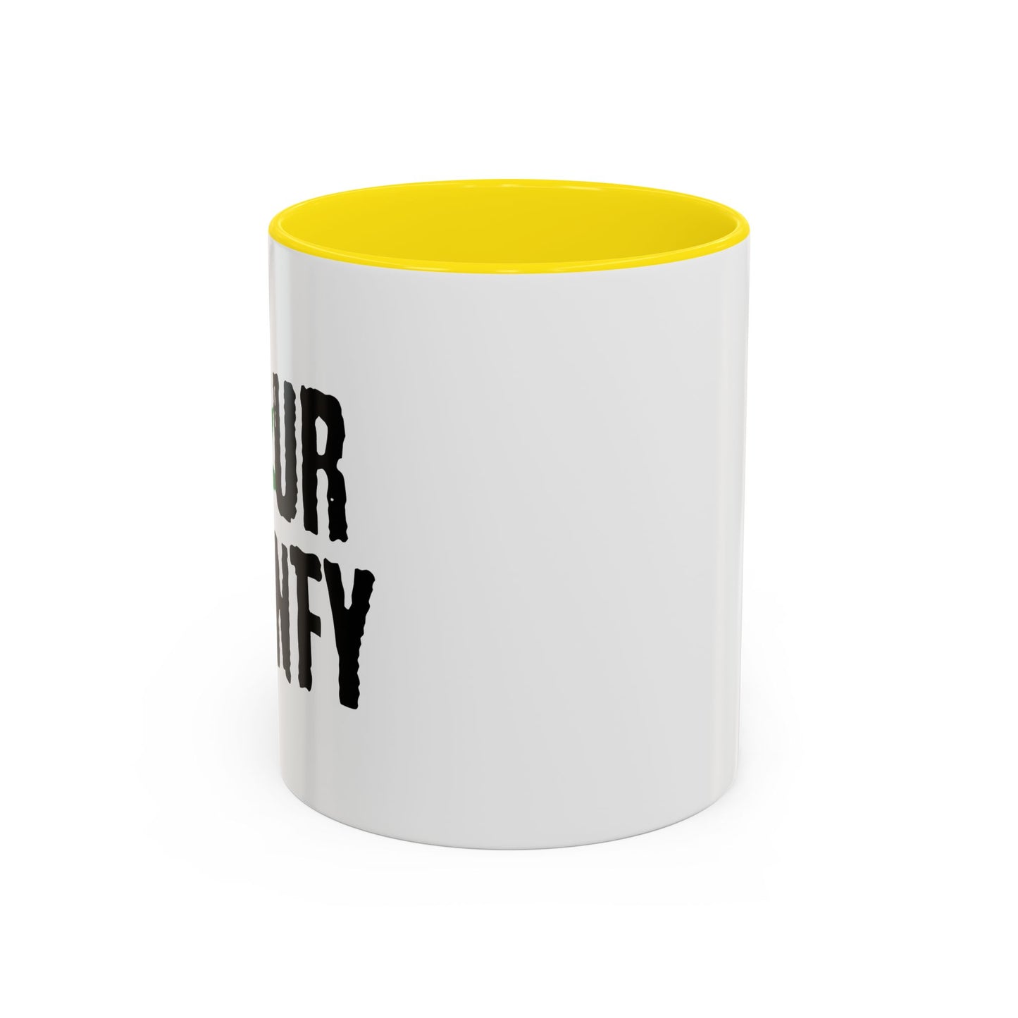 FOUR TWENTY Accent BiColor Funny Sarcastic Mug