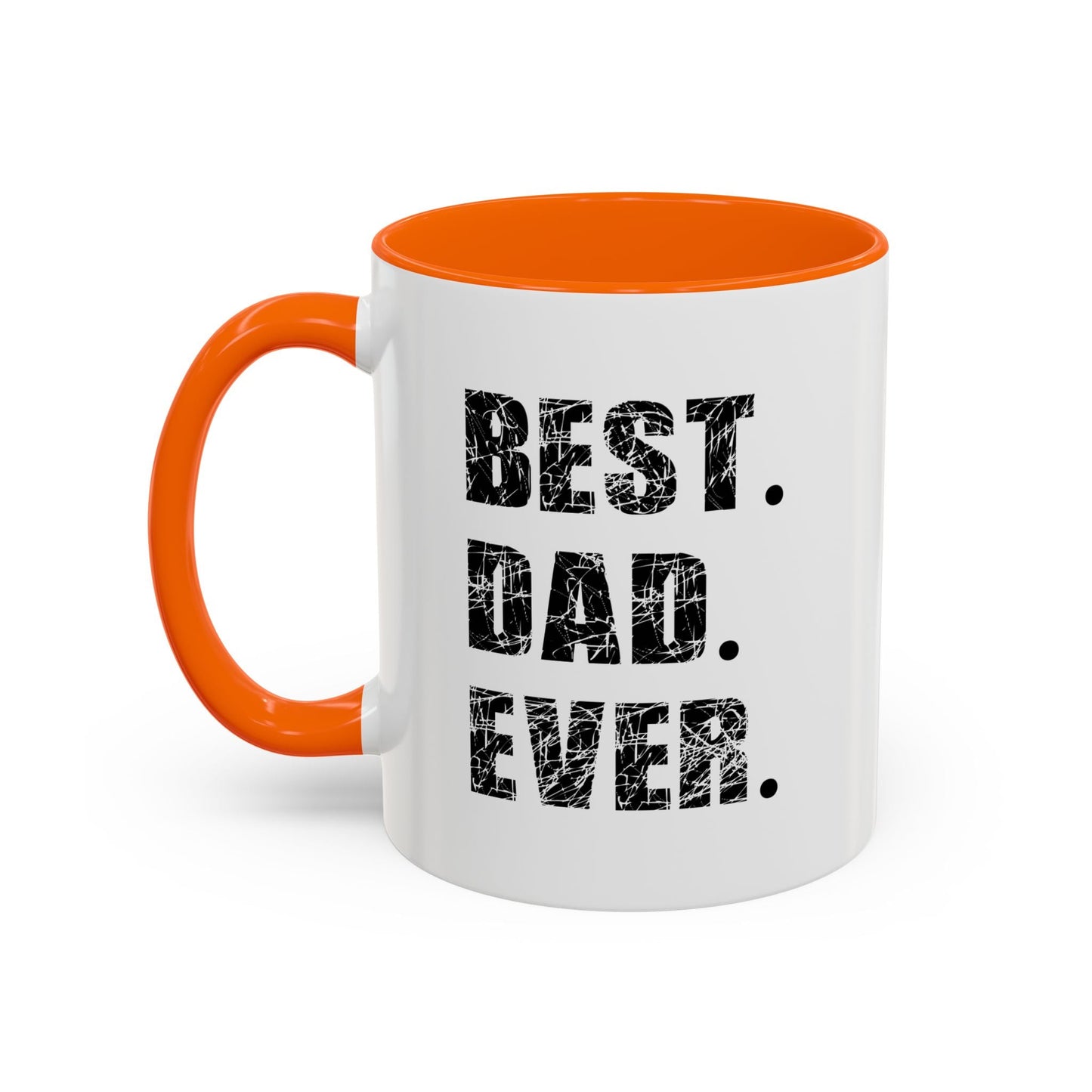 BEST DAD EVER Accent BiColor Mug