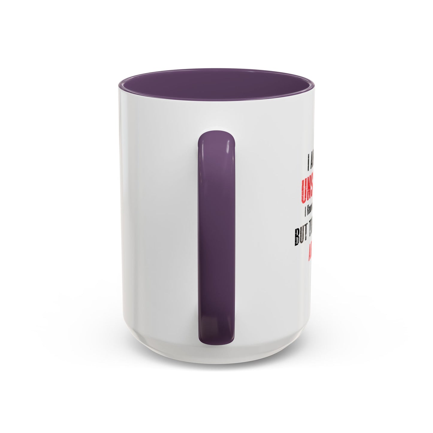 THE POSSIBILITIES ENDLESS Accent BiColor Funny Sarcastic Mug