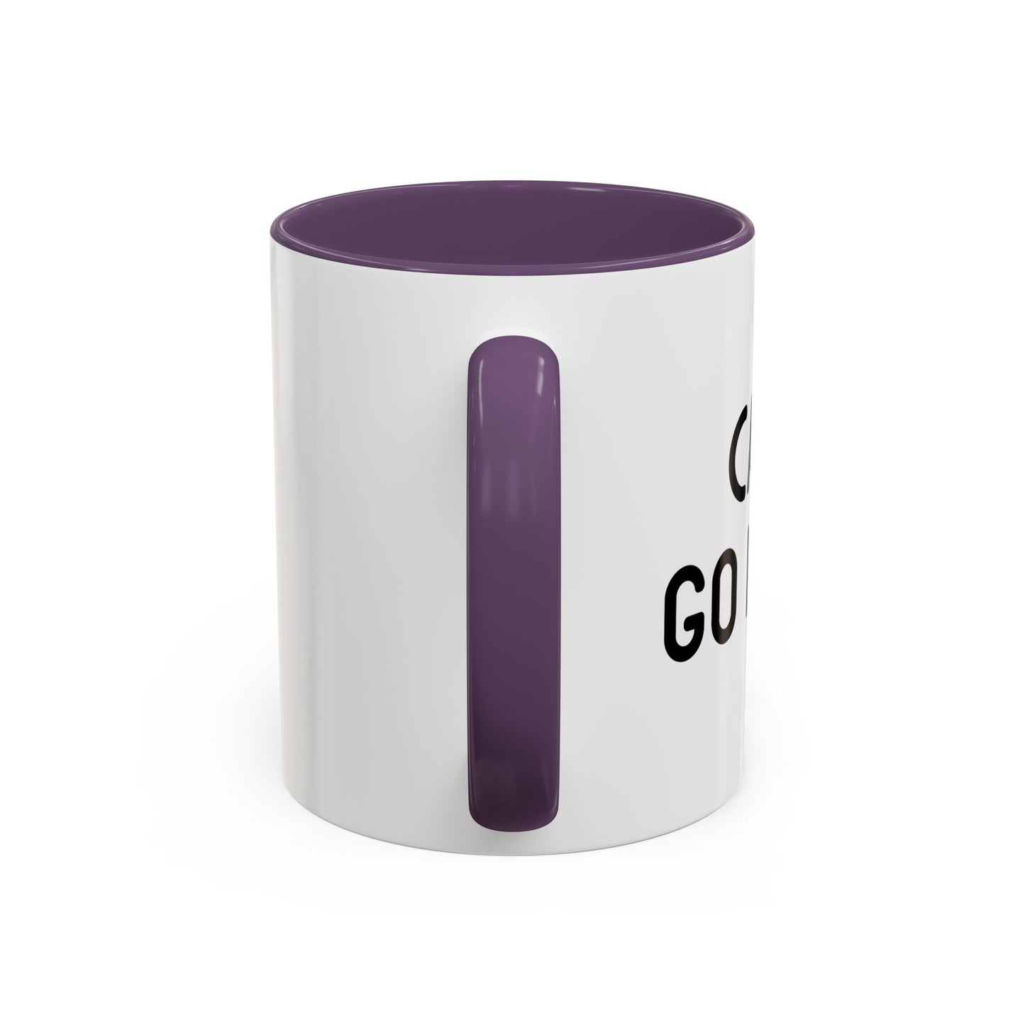 CAN I GO NOW? Accent BiColor Funny Sarcastic Mug