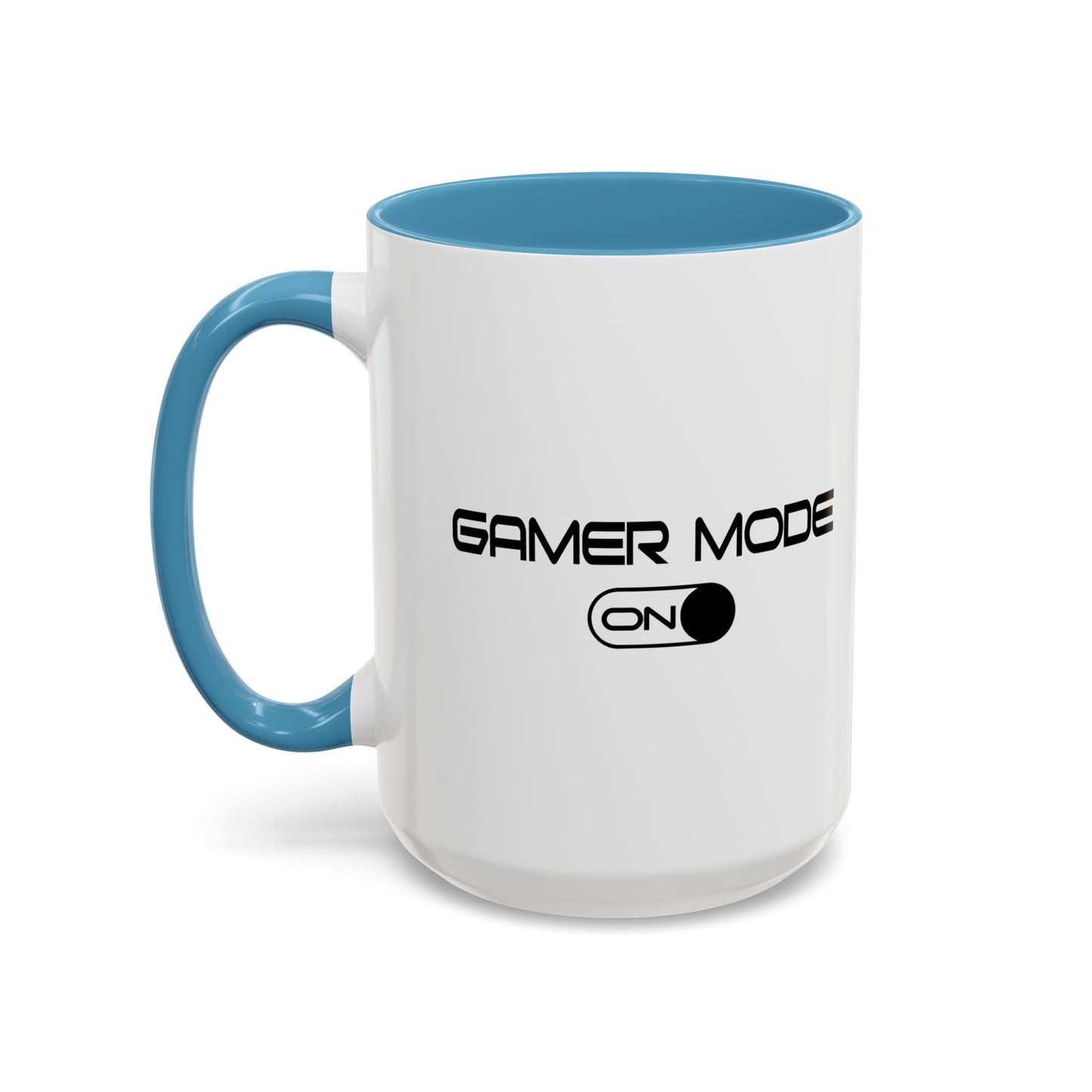 GAMER MODE ON Accent BiColor Funny Sarcastic Mug