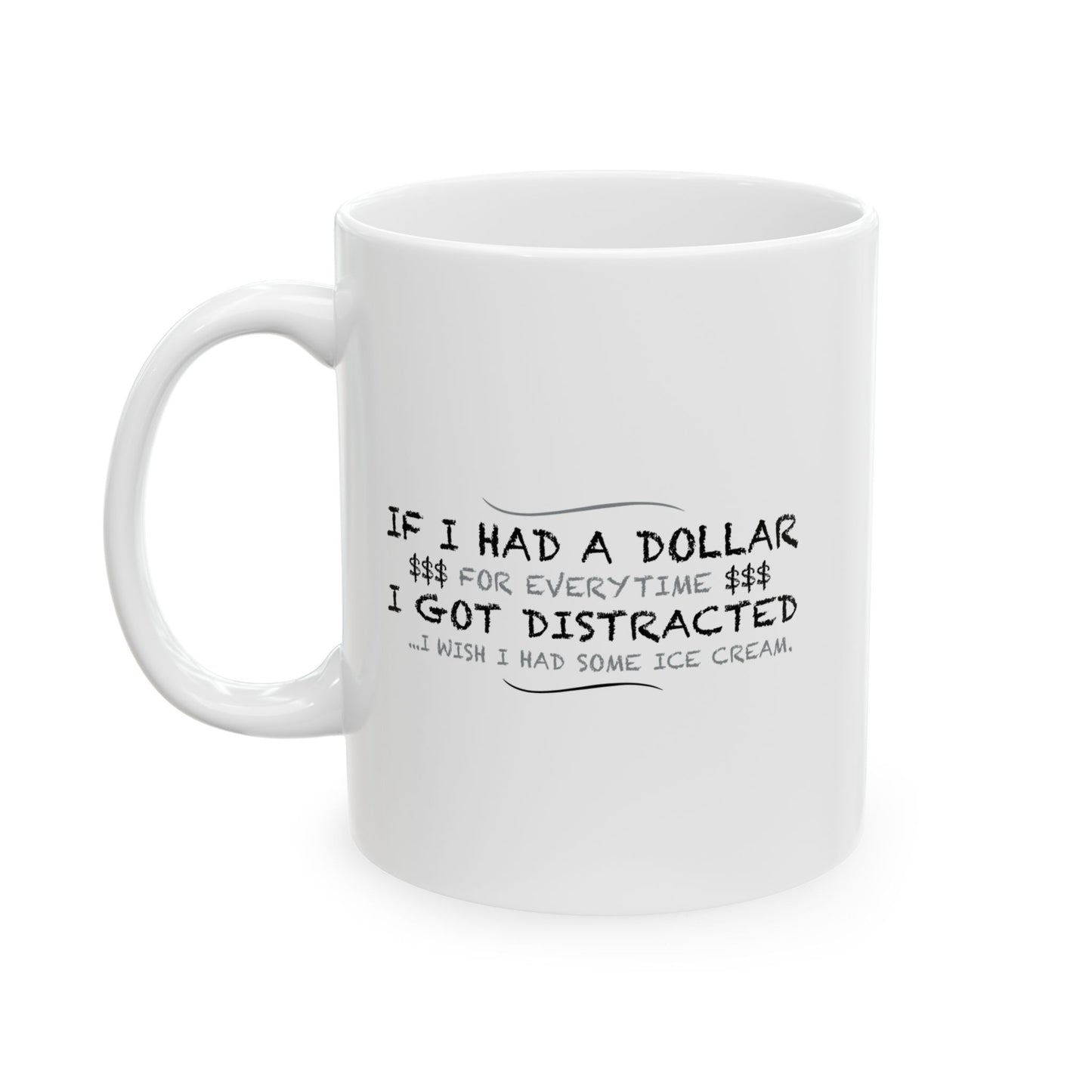 IF I HAD A DOLLAR FOREVERY TIME FUNNY SARCASTIC MUG