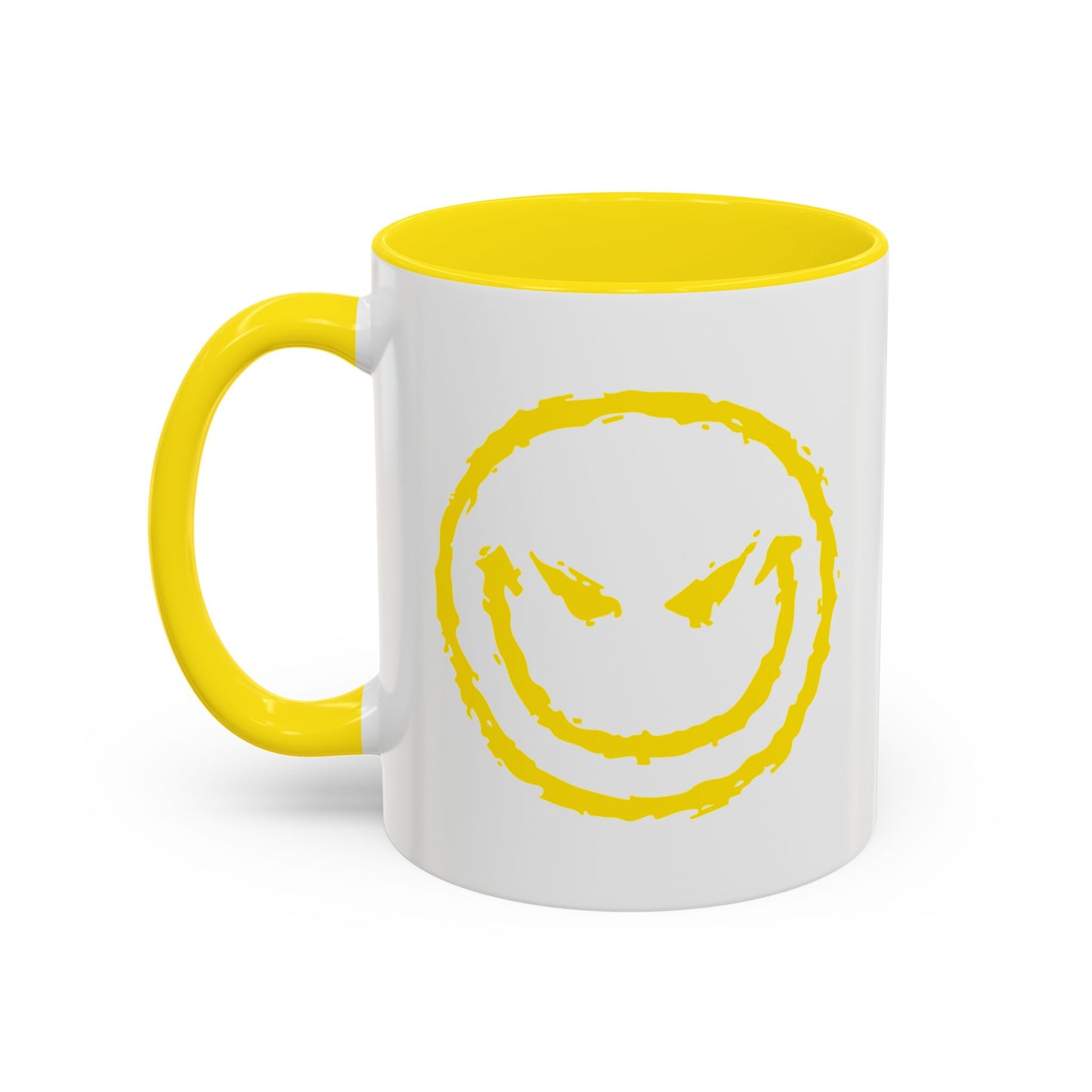 DEVILISH SMILE Accent BiColor Funny Sarcastic Mug