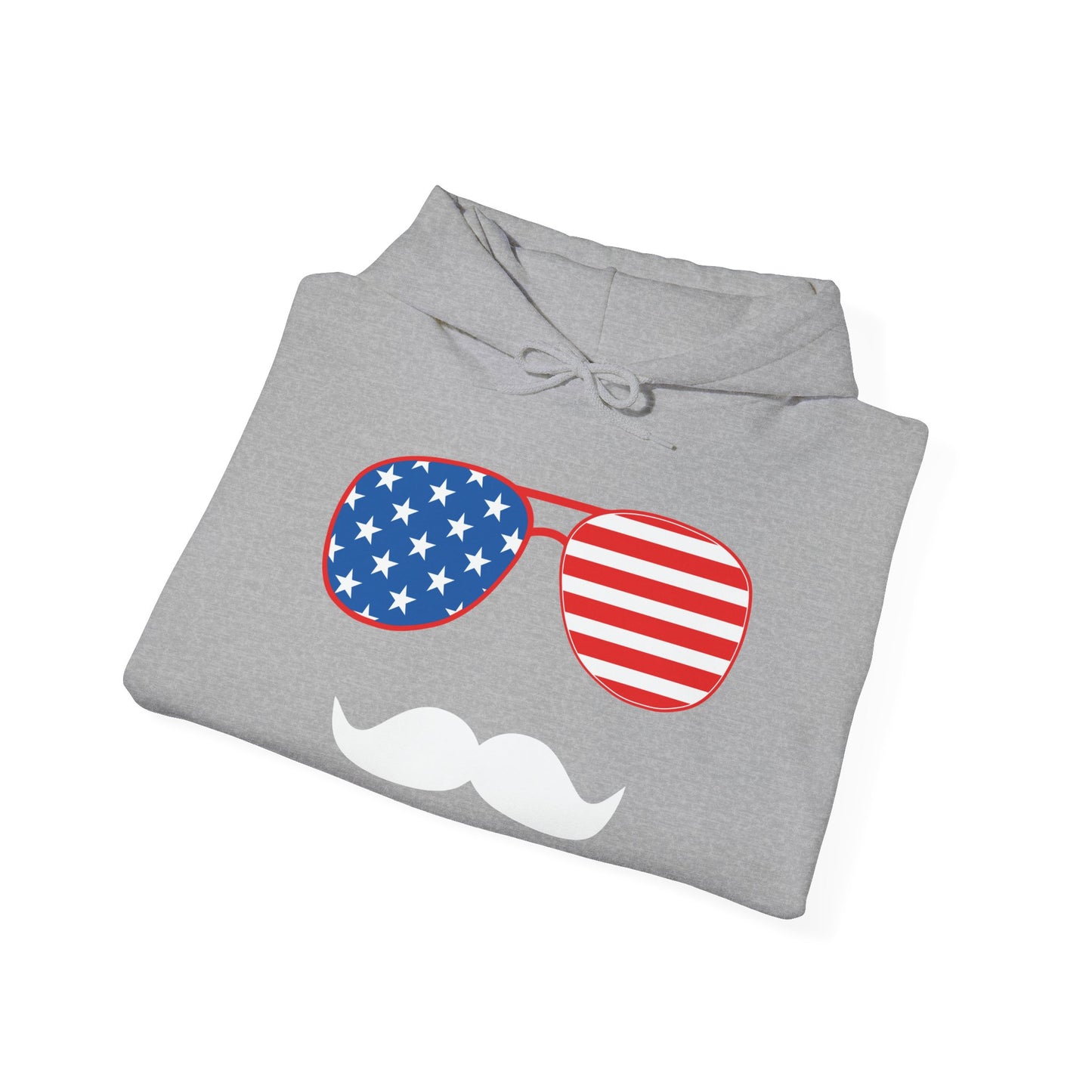 4TH OF JULY SUNGLASSES - Premium Unisex Funny Sarcastic Black Hoodie Sweatshirt