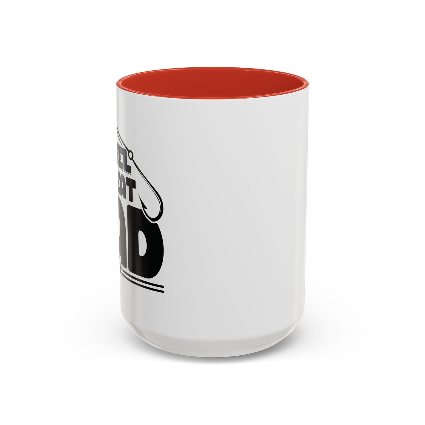 REEL GREAT DAD Accent BiColor Mug