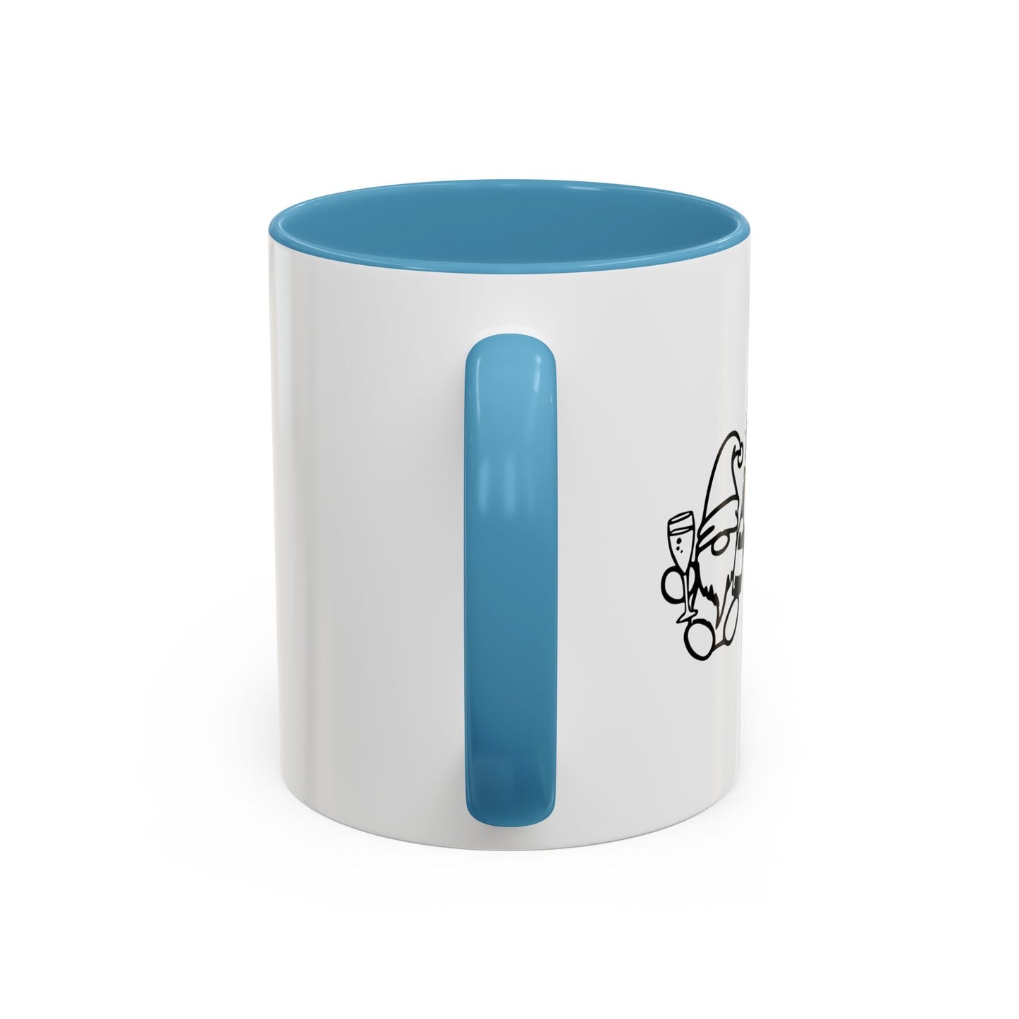 ONE FOR MY GNOMIES Accent BiColor Funny Sarcastic Mug