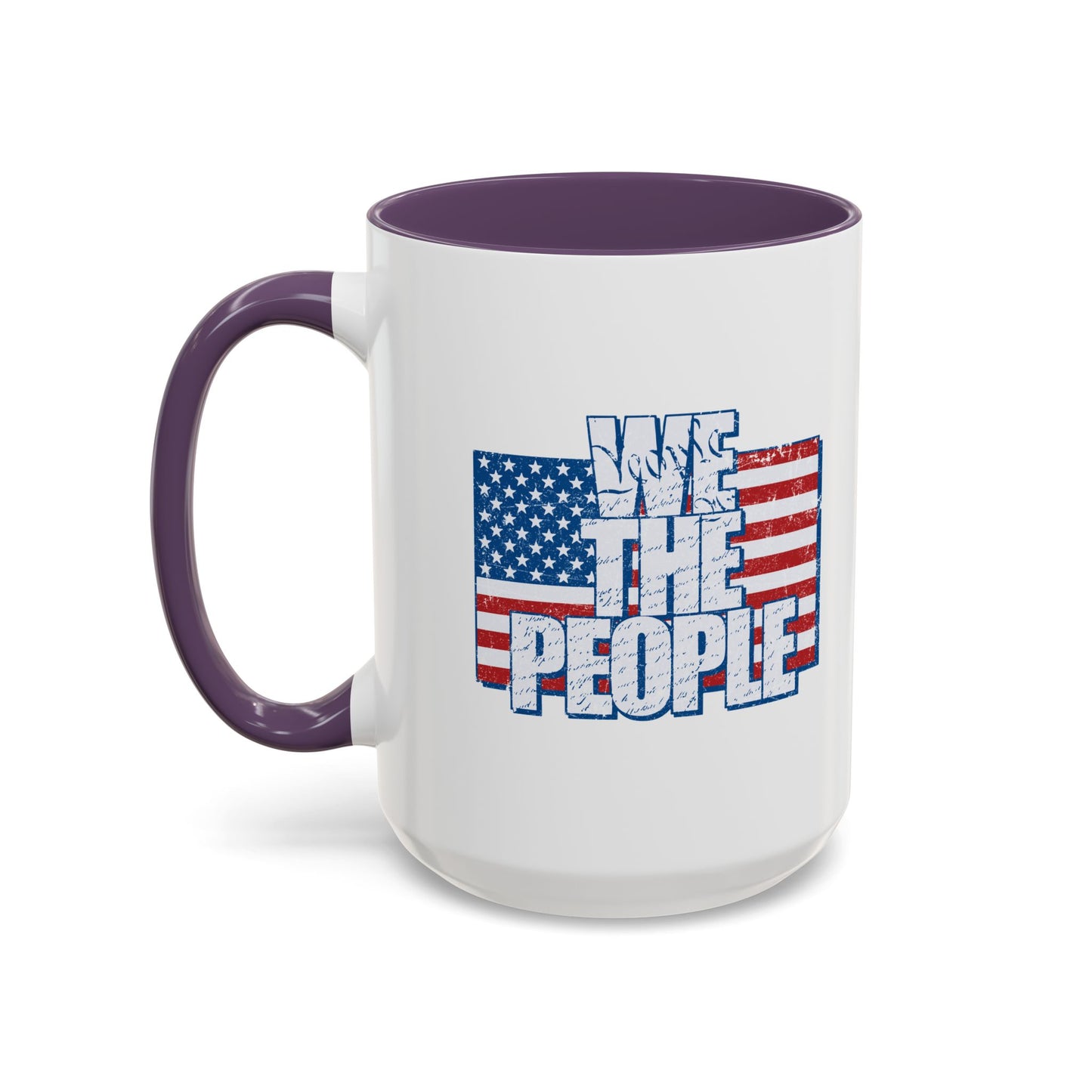 WE THE PEOPLE Accent BiColor  Mug