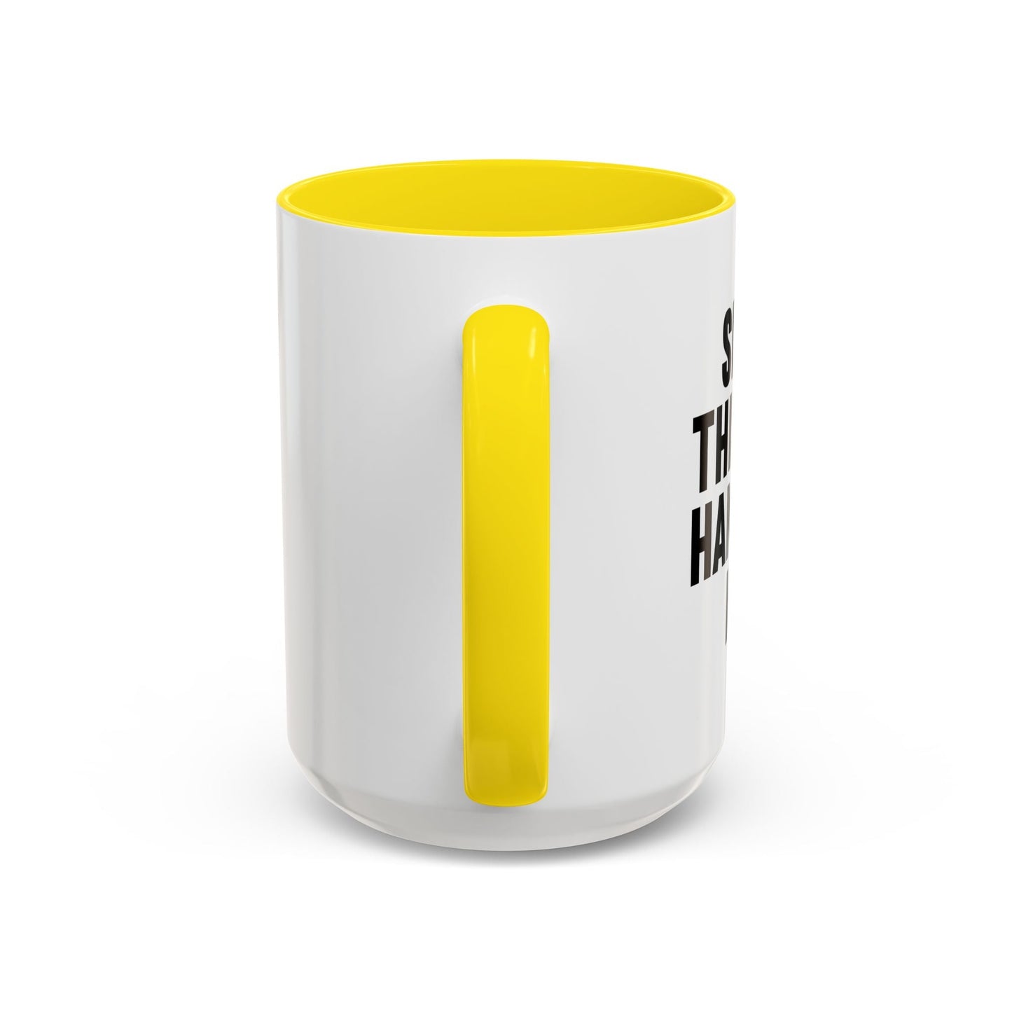 SHHHH, THIS IS MY HANGOVER MUG. Accent BiColor Funny Sarcastic Mug