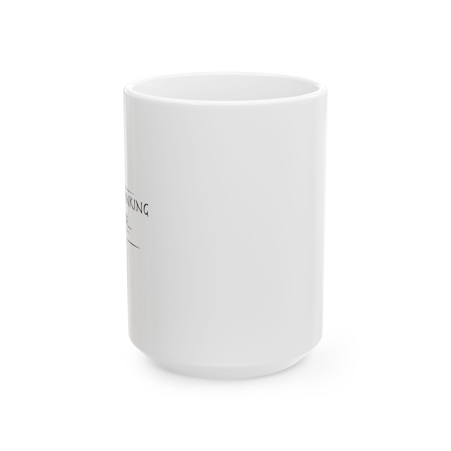 PEOPLE KEEP THINKING THAT I CARE... WEIRD. FUNNY SARCASTIC WHITE MUG