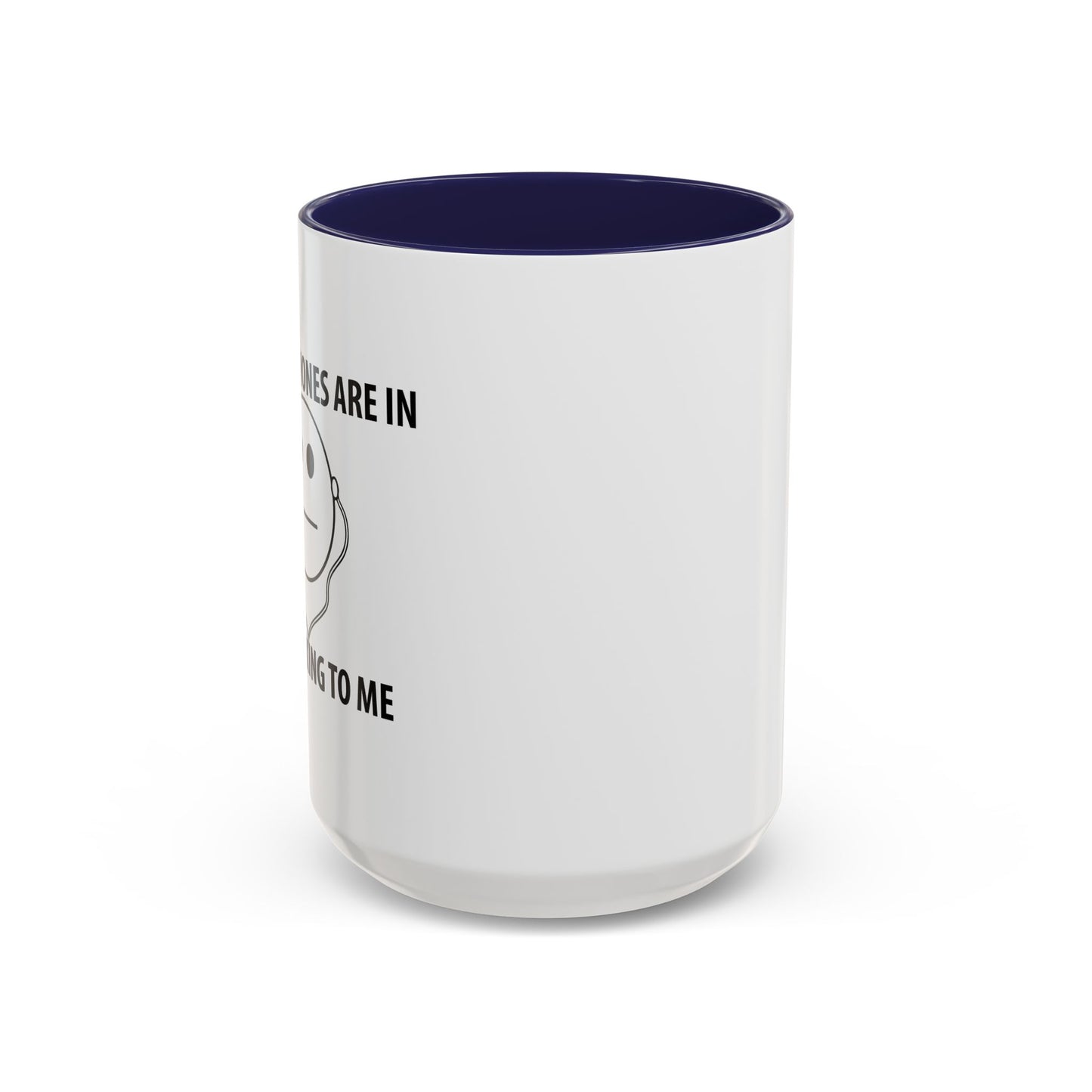 STOP TALKING TO ME Accent BiColor Funny Sarcastic Mug