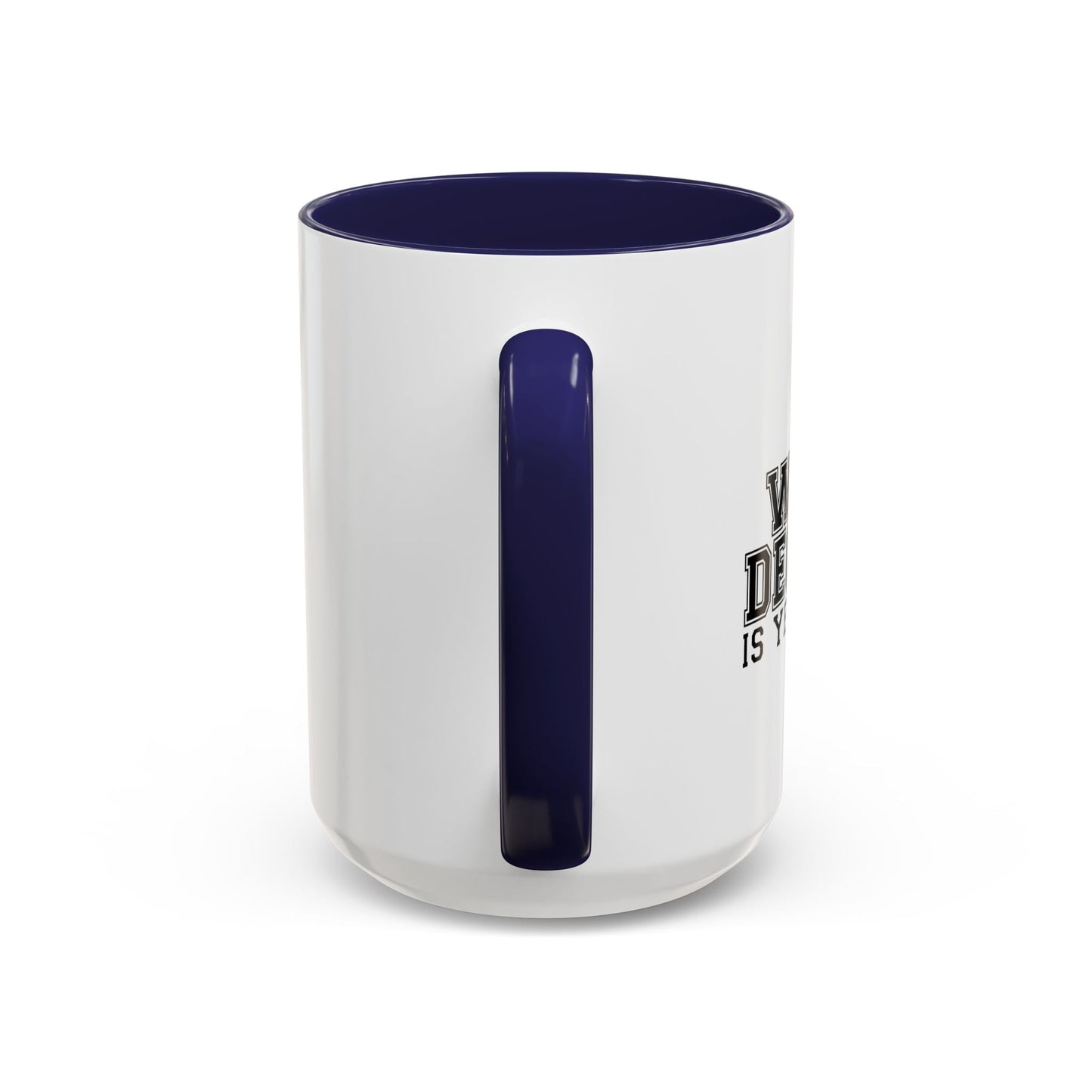 MY WORST DECISION IS YET TO COME Accent BiColor Funny Sarcastic Mug