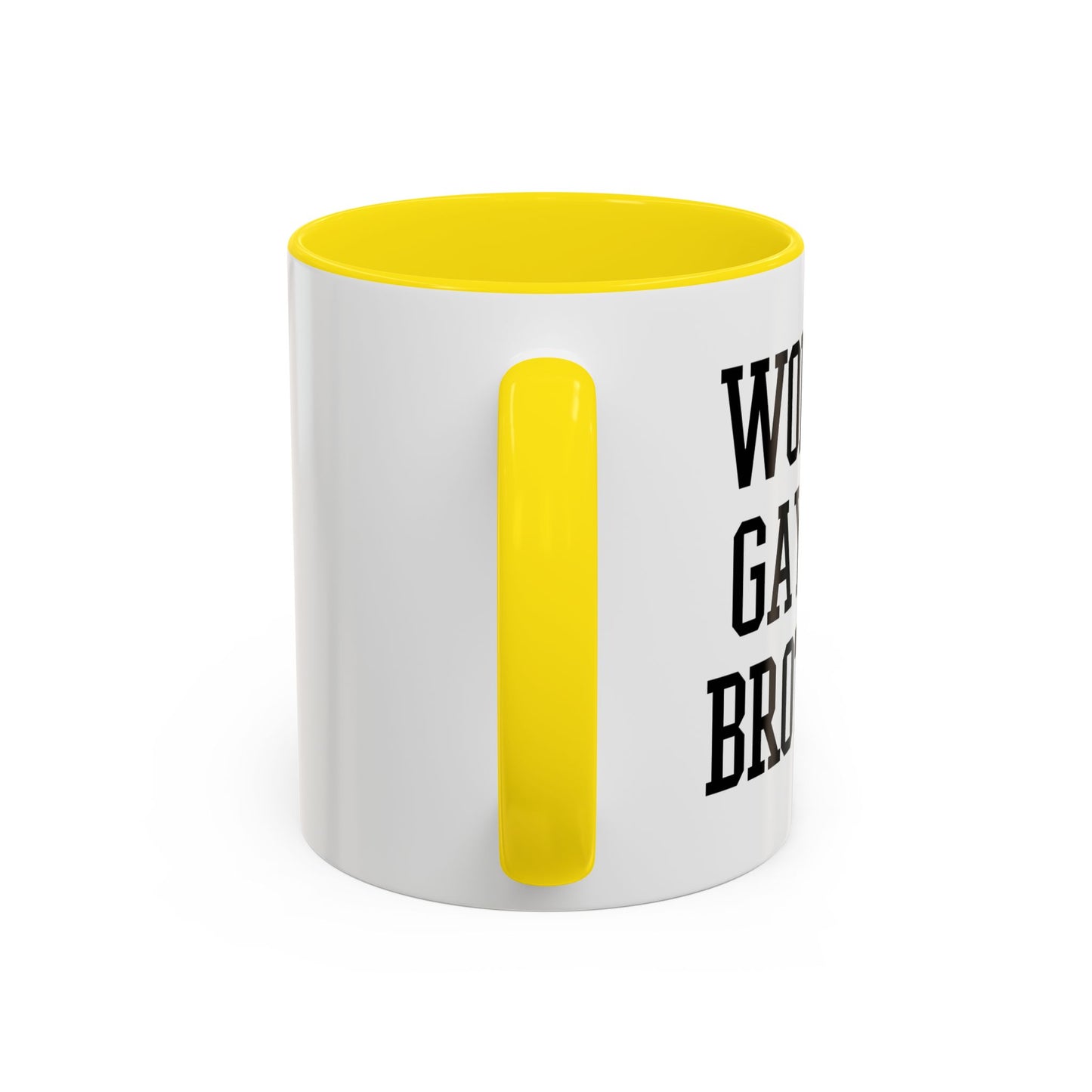 WORLD'S GAYEST BROTHER Accent BiColor Funny Sarcastic Mug