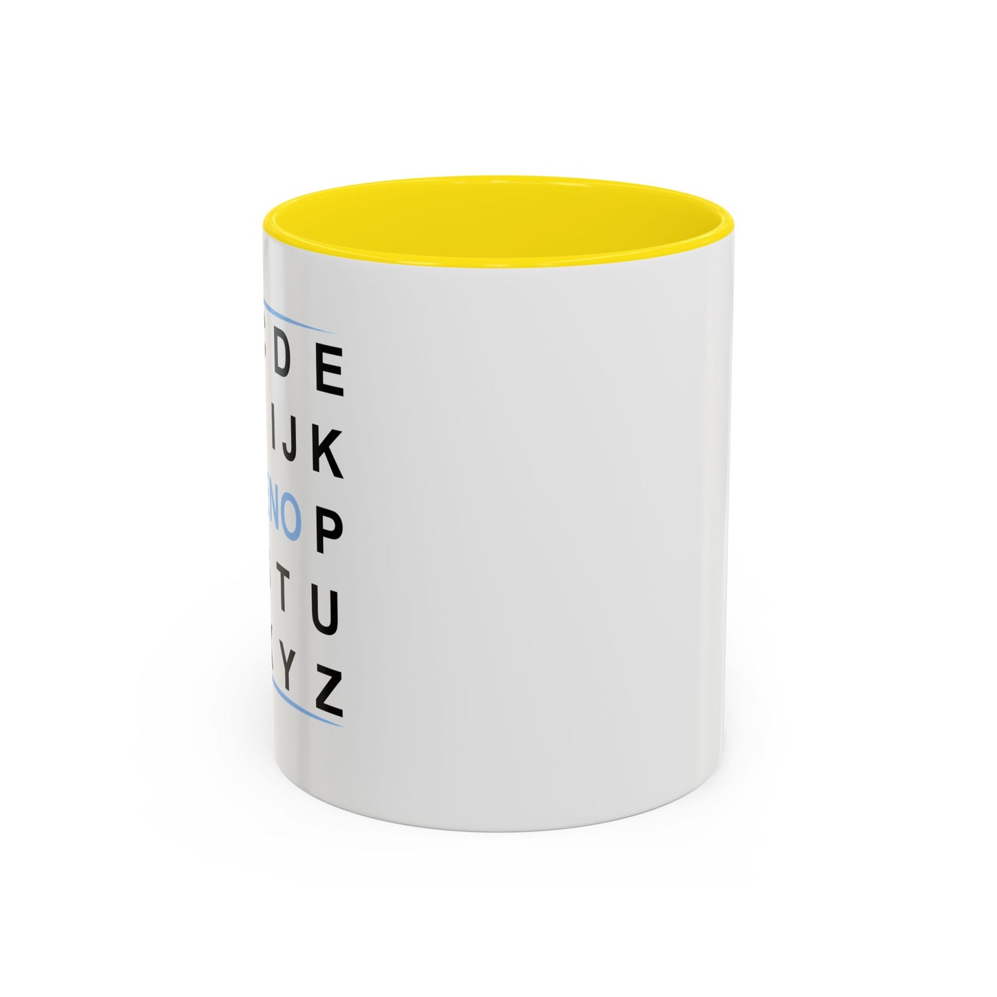 ELEMENO Accent BiColor Funny Sarcastic Mug