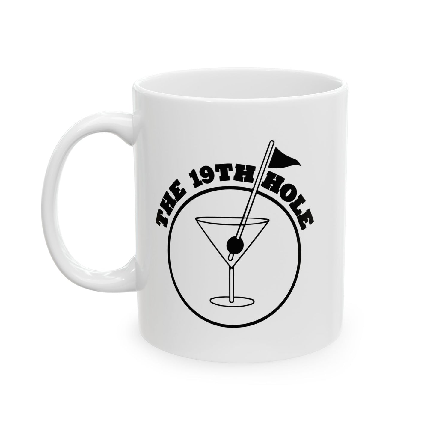 THE 19TH HOLE FUNNY SARCASTIC MUG