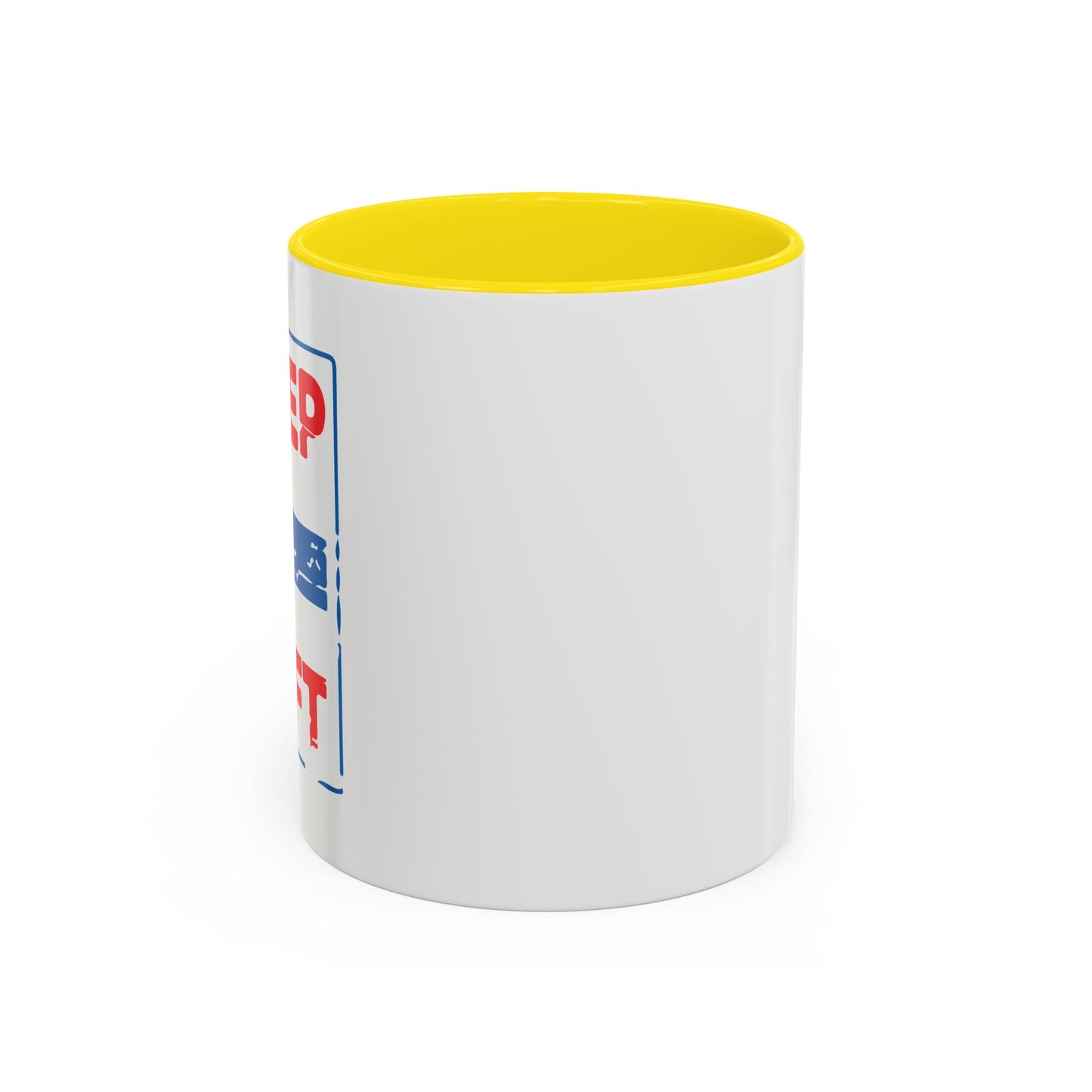 KEEP LEFT Accent BiColor Funny Sarcastic Mug