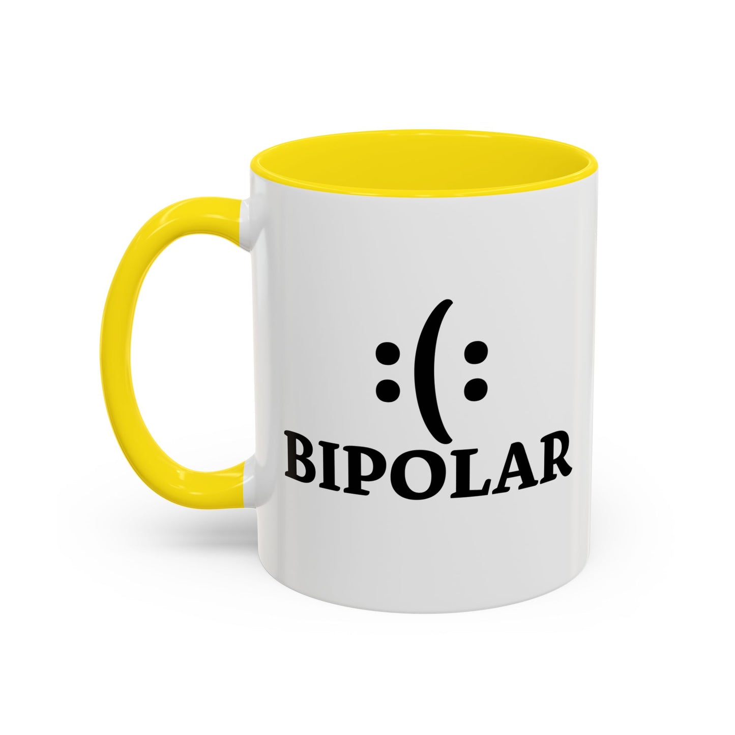 BIPOLAR Accent BiColor Funny Sarcastic Mug